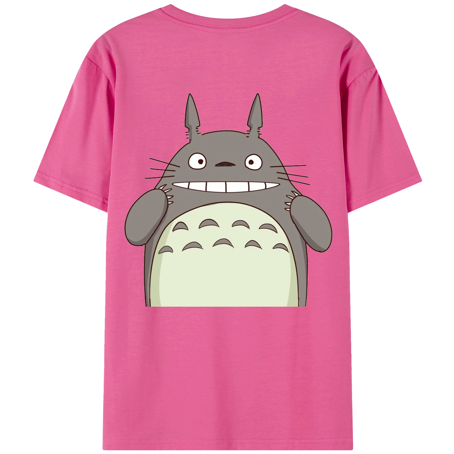 （画像用） となりのトトロ 草壁メイ 草壁サツキ My Neighbor Totoro Satsuki Kusakabe Mei Kusakabe レディース半袖Tシャツ(バックプリント)