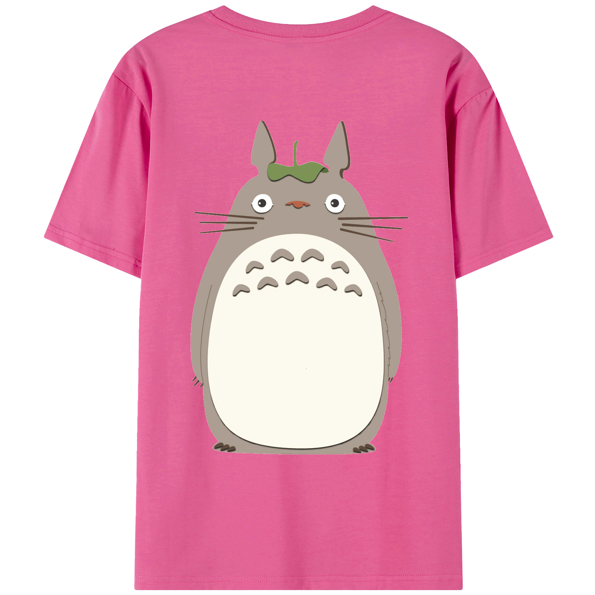 （画像用） となりのトトロ 草壁メイ 草壁サツキ My Neighbor Totoro Satsuki Kusakabe Mei Kusakabe レディース半袖Tシャツ(バックプリント)