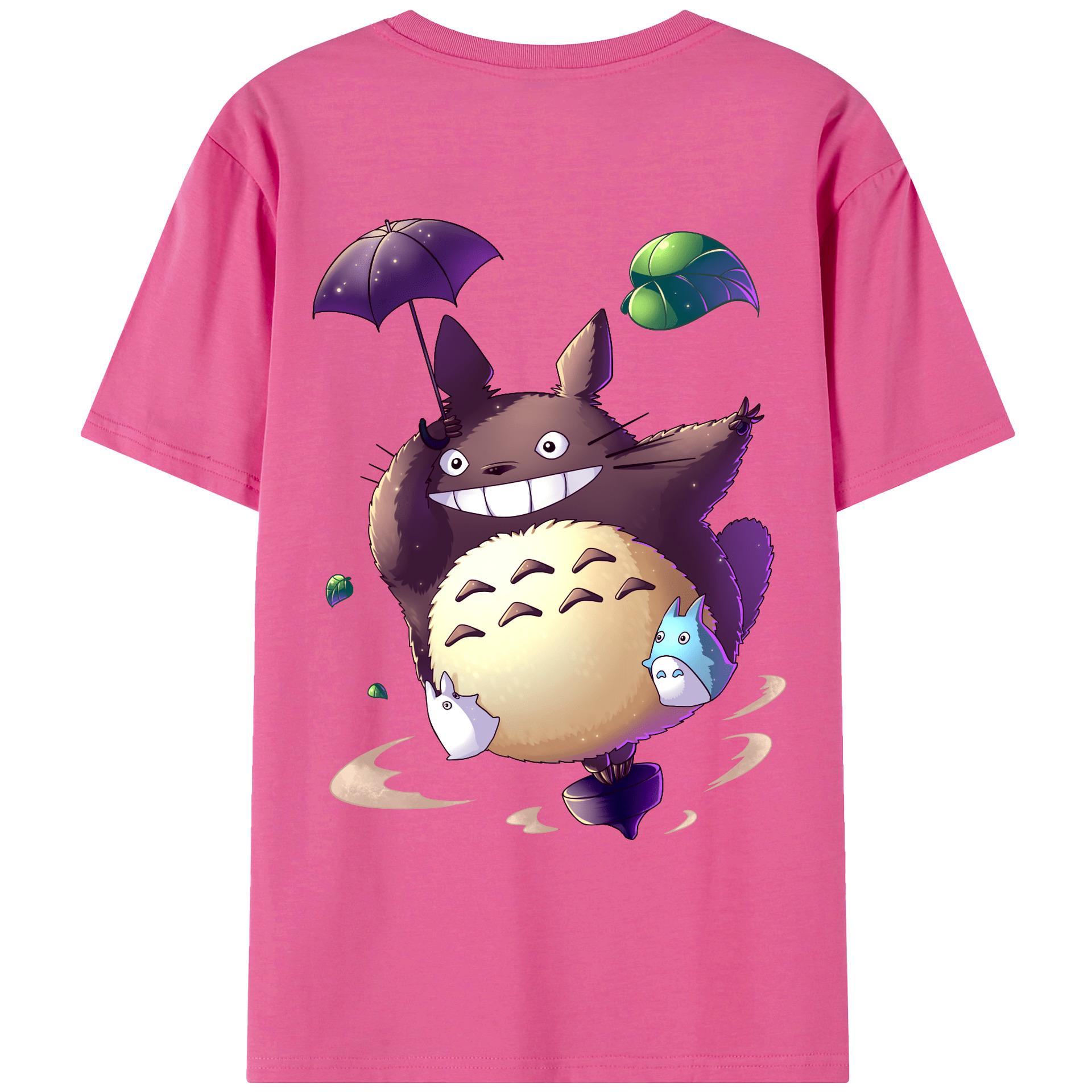 （画像用） となりのトトロ 草壁メイ 草壁サツキ My Neighbor Totoro Satsuki Kusakabe Mei Kusakabe レディース半袖Tシャツ(バックプリント)