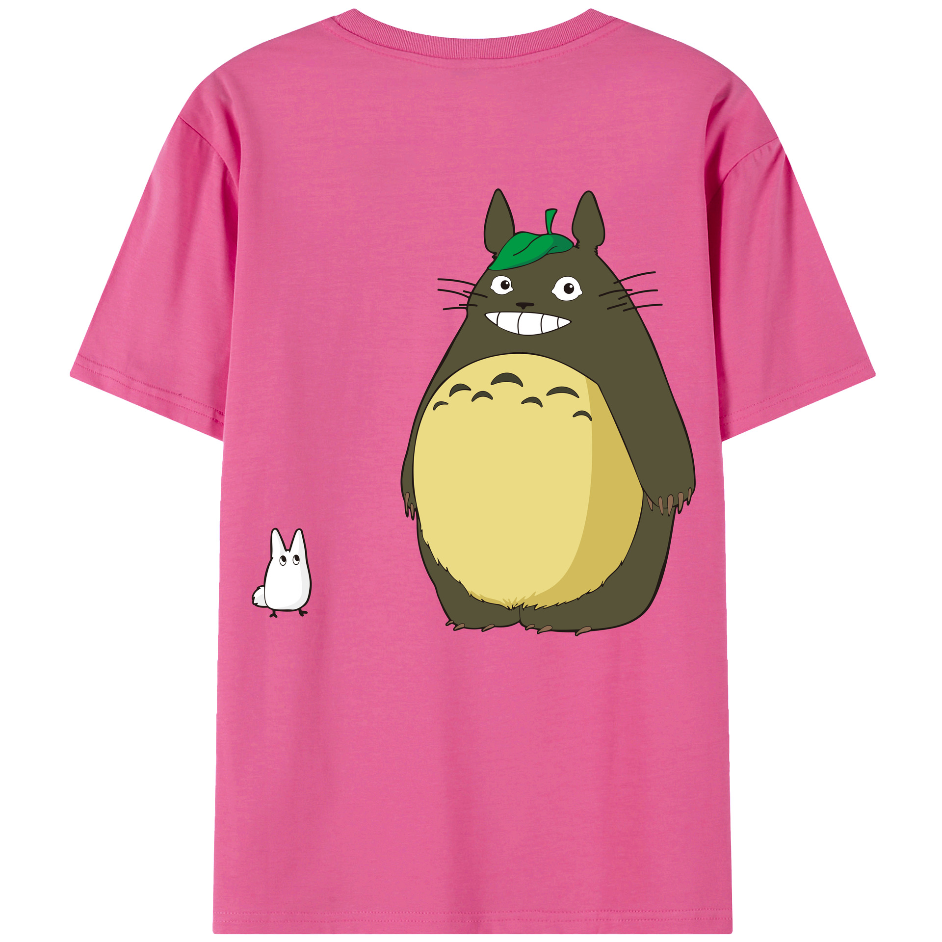（画像用） となりのトトロ 草壁メイ 草壁サツキ My Neighbor Totoro Satsuki Kusakabe Mei Kusakabe レディース半袖Tシャツ(バックプリント)