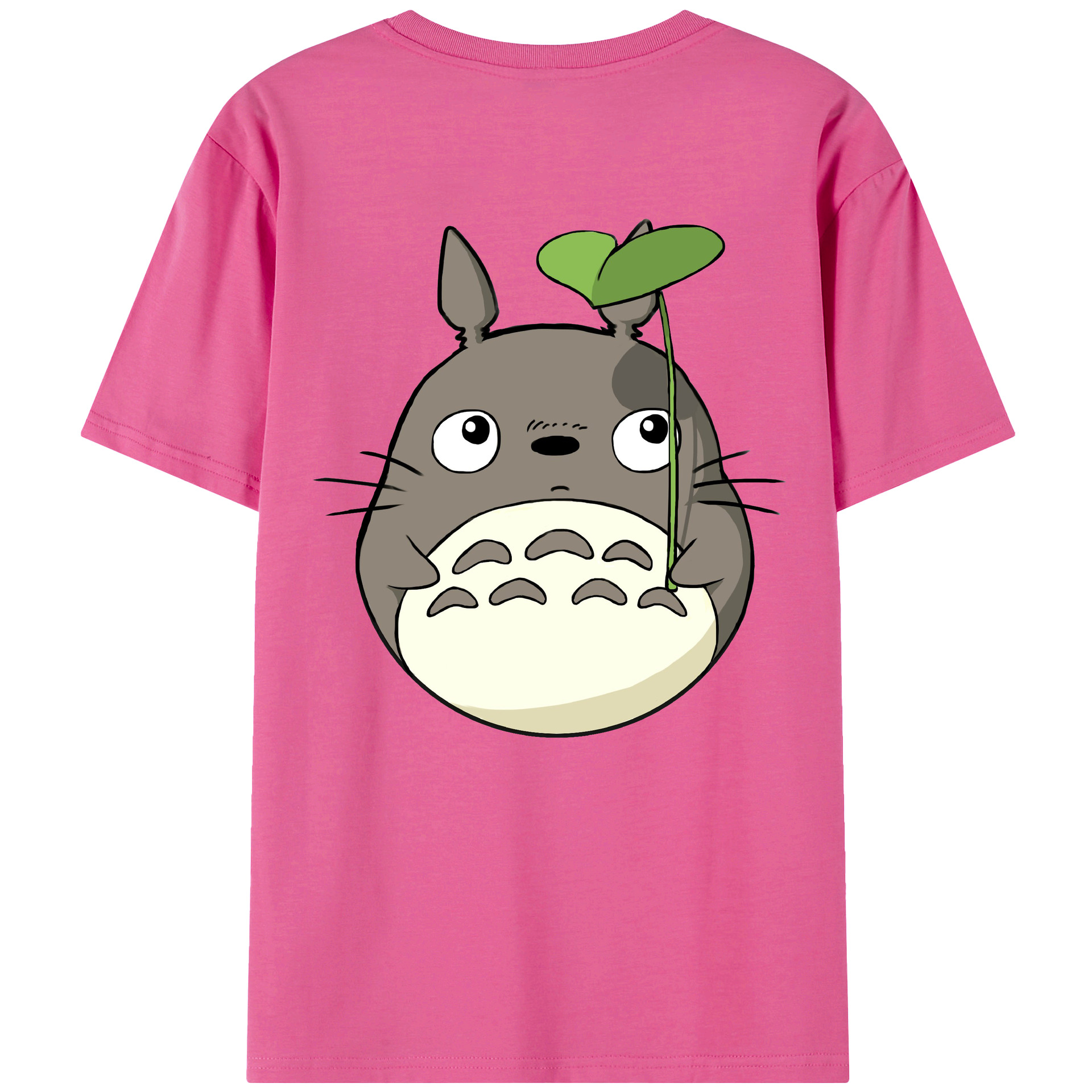 （画像用） となりのトトロ 草壁メイ 草壁サツキ My Neighbor Totoro Satsuki Kusakabe Mei Kusakabe レディース半袖Tシャツ(バックプリント)