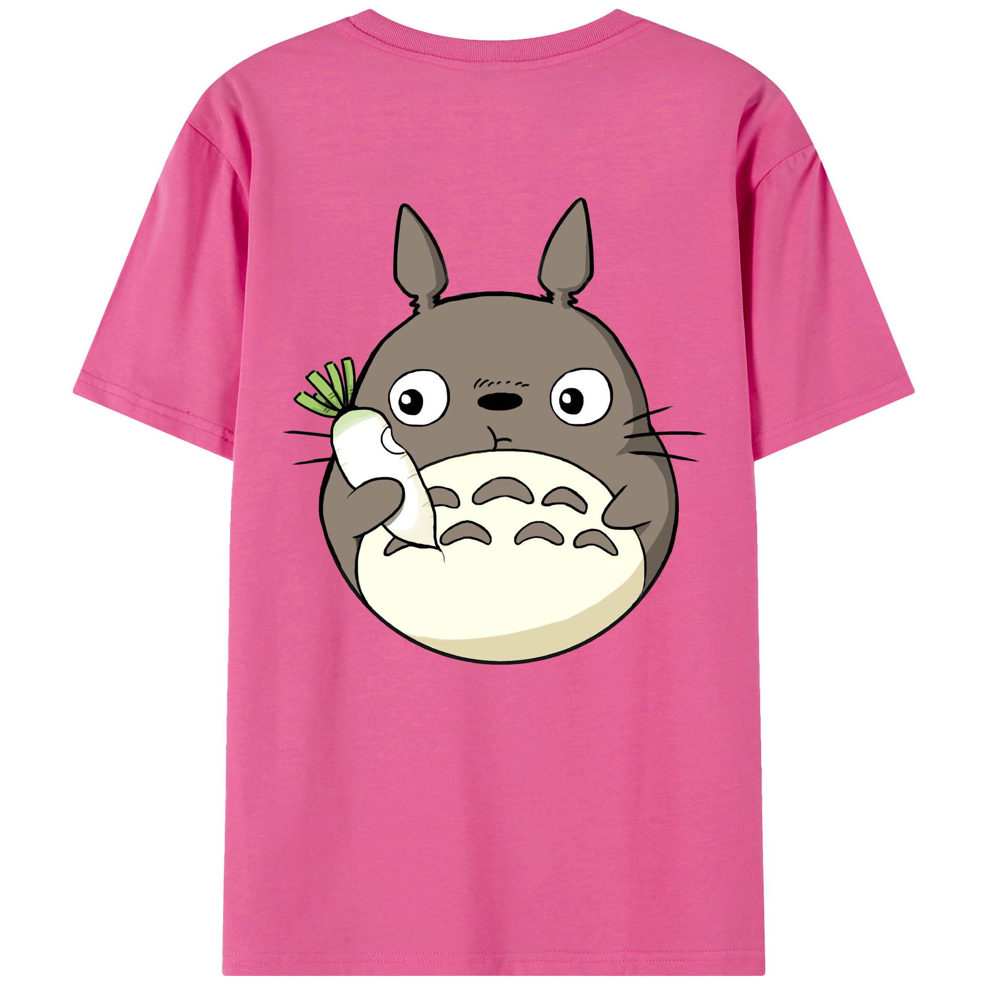 （画像用） となりのトトロ 草壁メイ 草壁サツキ My Neighbor Totoro Satsuki Kusakabe Mei Kusakabe レディース半袖Tシャツ(バックプリント)