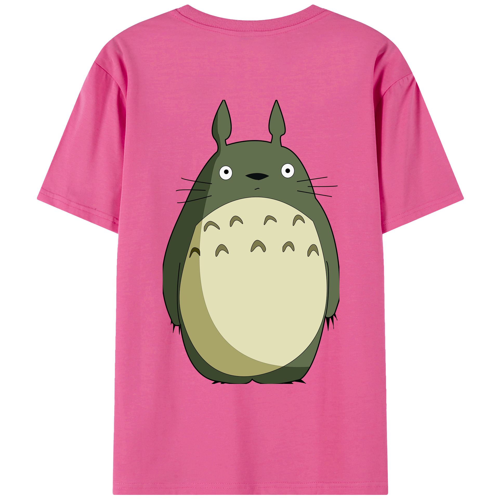 （画像用） となりのトトロ 草壁メイ 草壁サツキ My Neighbor Totoro Satsuki Kusakabe Mei Kusakabe レディース半袖Tシャツ(バックプリント)