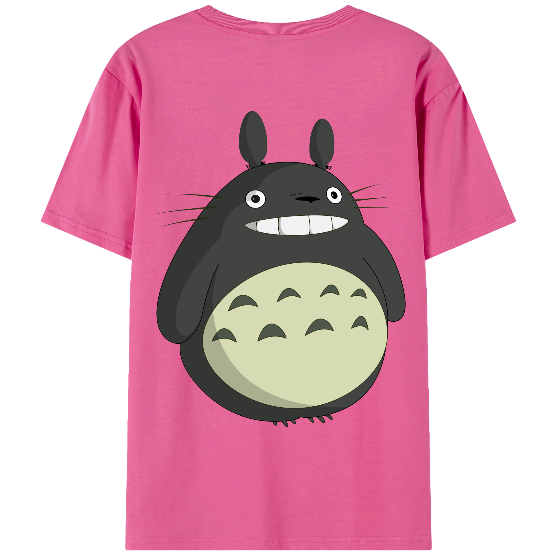 （画像用） となりのトトロ 草壁メイ 草壁サツキ My Neighbor Totoro Satsuki Kusakabe Mei Kusakabe レディース半袖Tシャツ(バックプリント)