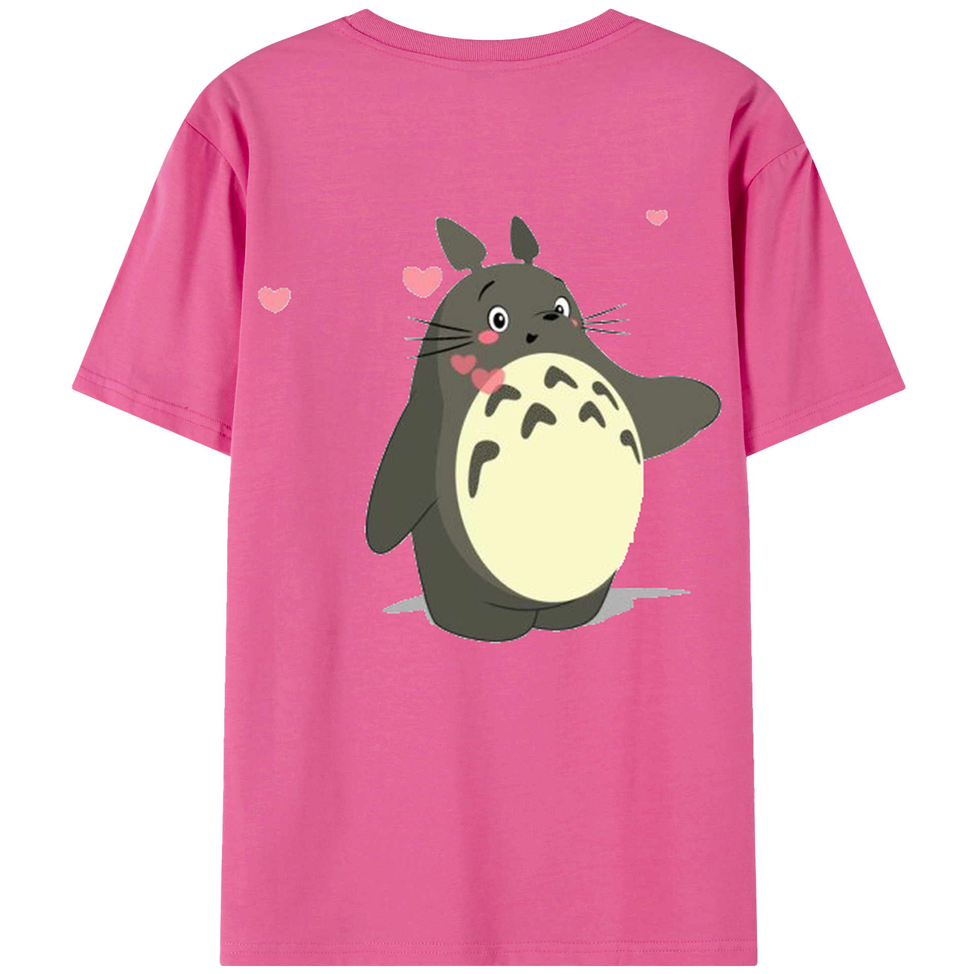 （画像用） となりのトトロ 草壁メイ 草壁サツキ My Neighbor Totoro Satsuki Kusakabe Mei Kusakabe レディース半袖Tシャツ(バックプリント)