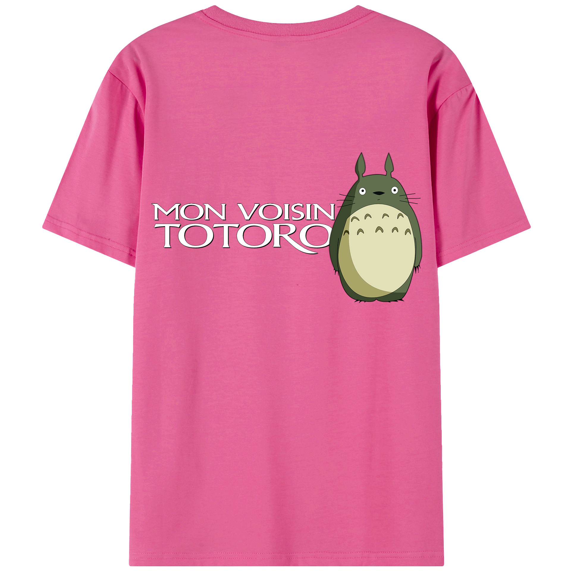 （画像用） となりのトトロ 草壁メイ 草壁サツキ My Neighbor Totoro Satsuki Kusakabe Mei Kusakabe レディース半袖Tシャツ(バックプリント)