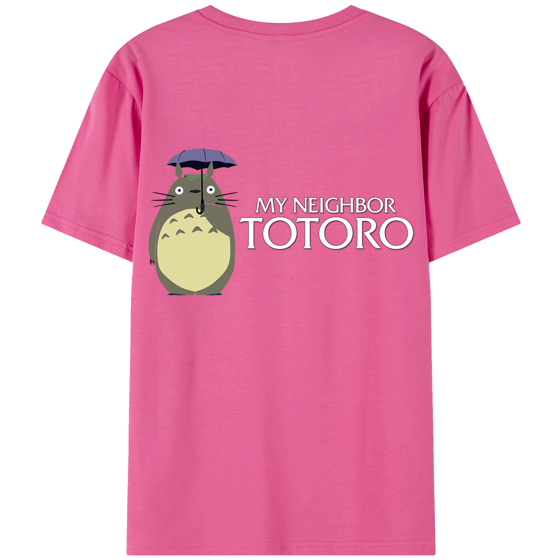 （画像用） となりのトトロ 草壁メイ 草壁サツキ My Neighbor Totoro Satsuki Kusakabe Mei Kusakabe レディース半袖Tシャツ(バックプリント)