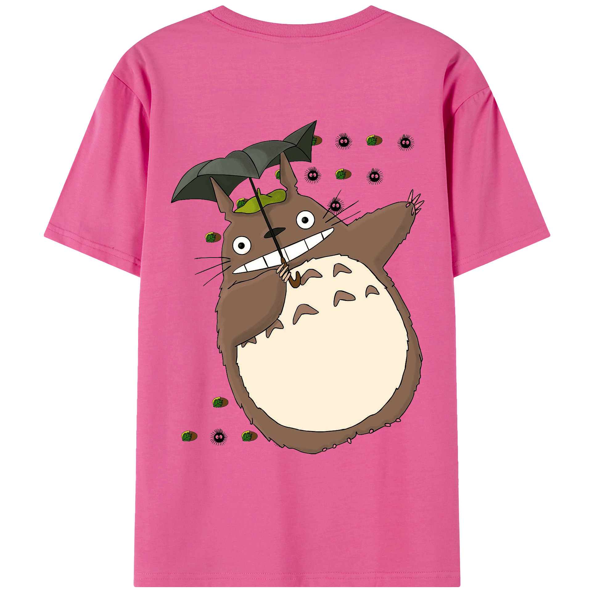 （画像用） となりのトトロ 草壁メイ 草壁サツキ My Neighbor Totoro Satsuki Kusakabe Mei Kusakabe レディース半袖Tシャツ(バックプリント)