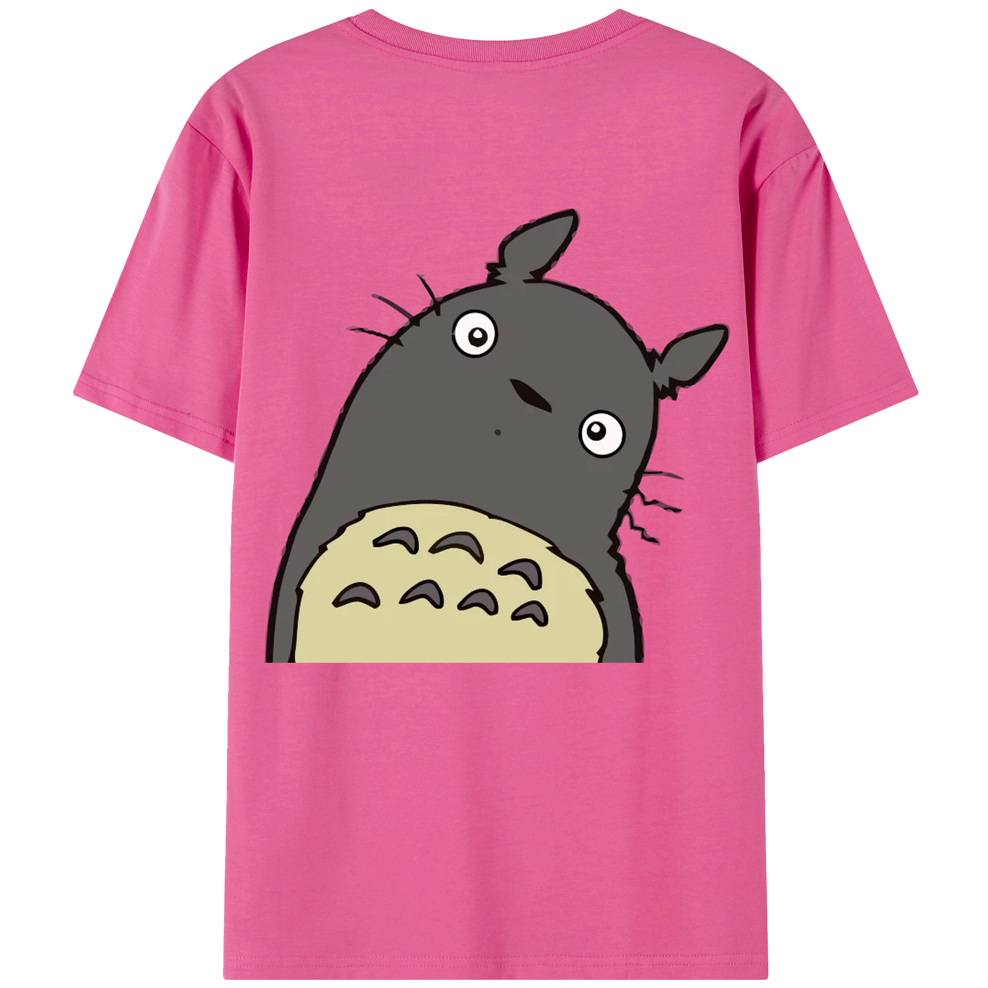 （画像用） となりのトトロ 草壁メイ 草壁サツキ My Neighbor Totoro Satsuki Kusakabe Mei Kusakabe レディース半袖Tシャツ(バックプリント)