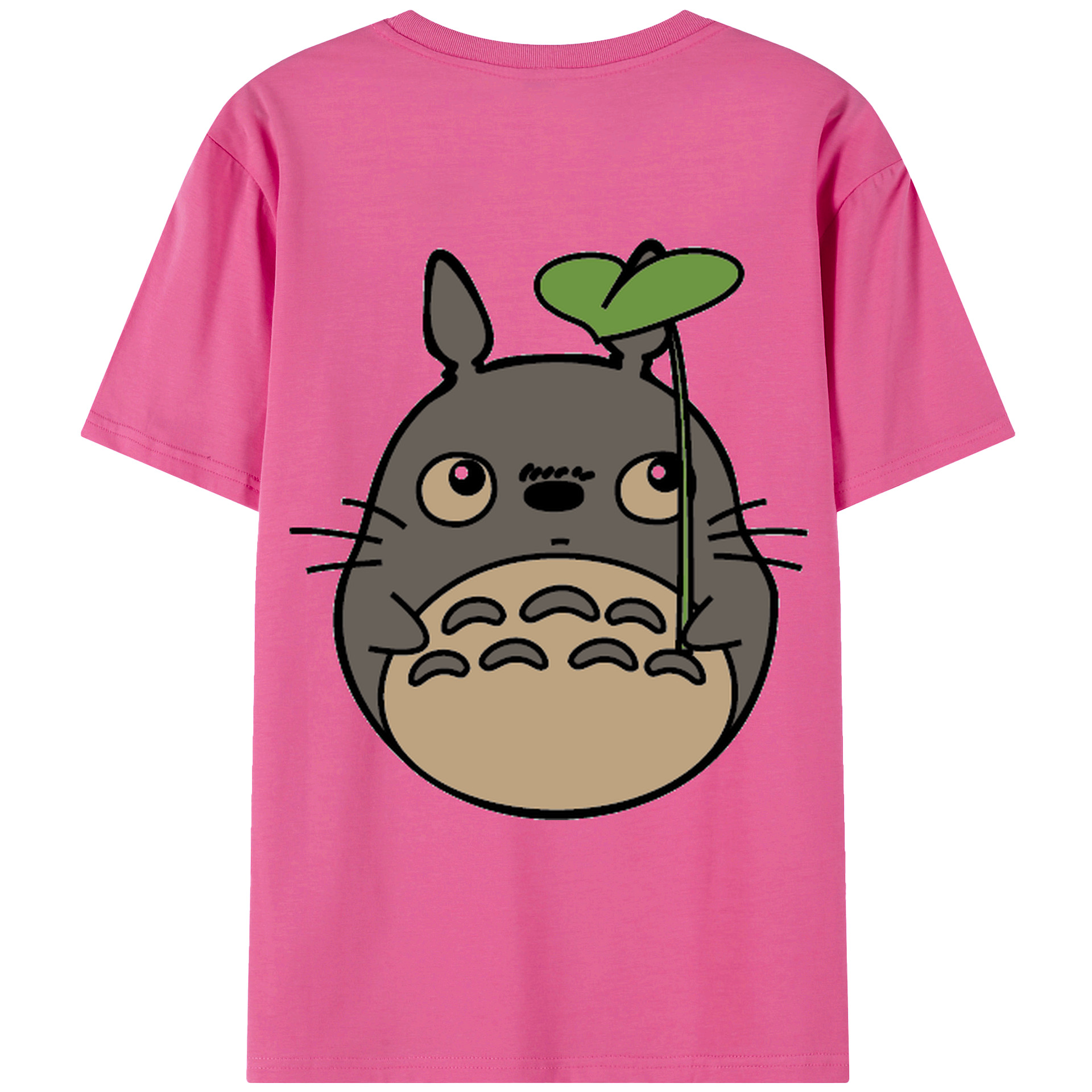 （画像用） となりのトトロ 草壁メイ 草壁サツキ My Neighbor Totoro Satsuki Kusakabe Mei Kusakabe レディース半袖Tシャツ(バックプリント)