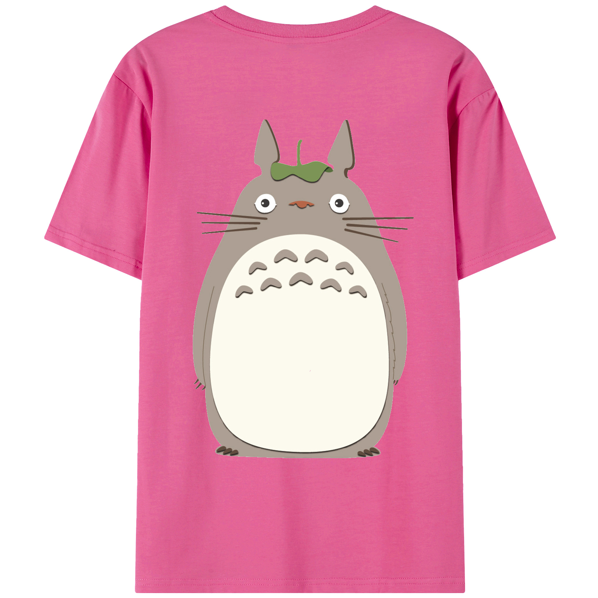 （画像用） となりのトトロ 草壁メイ 草壁サツキ My Neighbor Totoro Satsuki Kusakabe Mei Kusakabe レディース半袖Tシャツ(バックプリント)