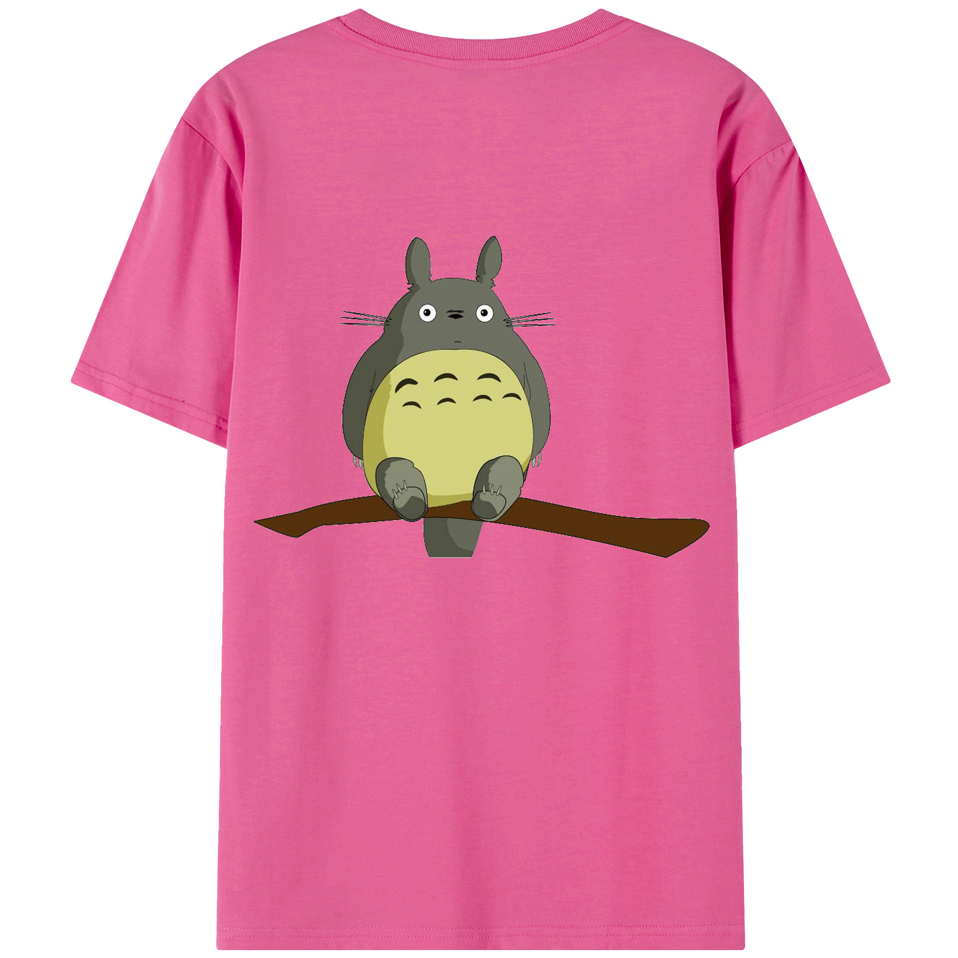 （画像用） となりのトトロ 草壁メイ 草壁サツキ My Neighbor Totoro Satsuki Kusakabe Mei Kusakabe レディース半袖Tシャツ(バックプリント)
