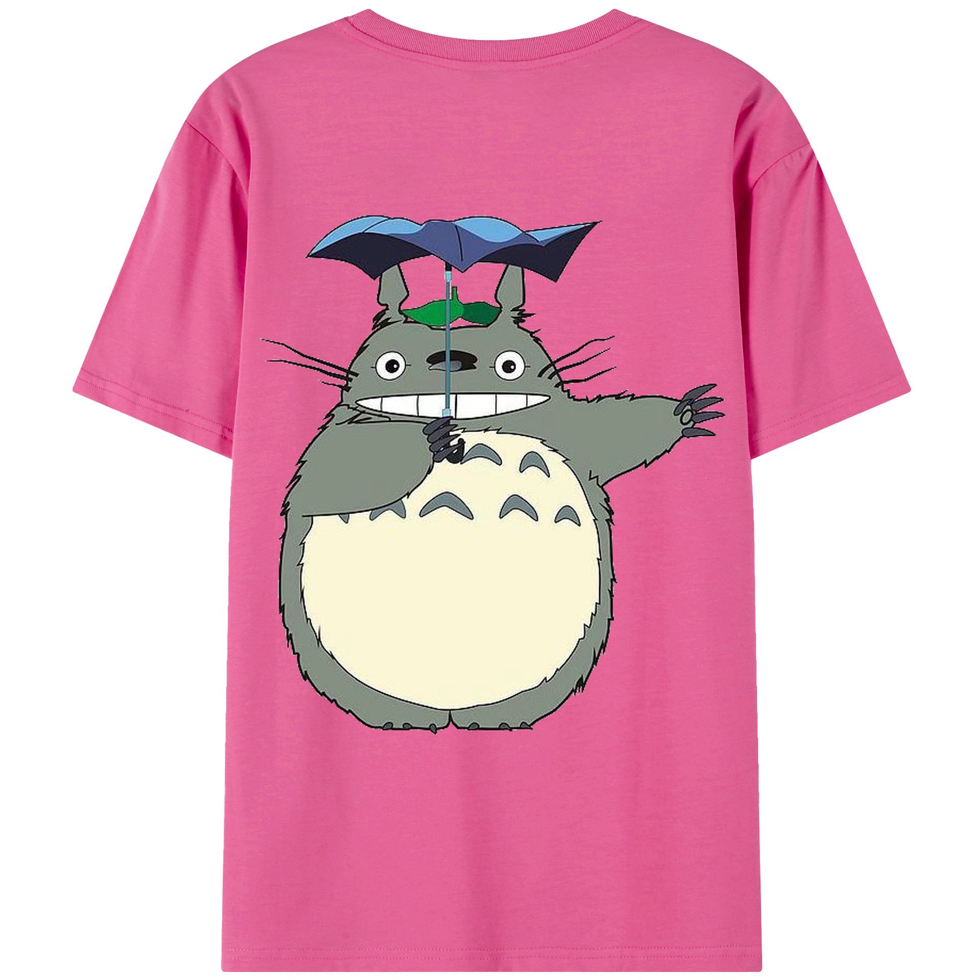 （画像用） となりのトトロ 草壁メイ 草壁サツキ My Neighbor Totoro Satsuki Kusakabe Mei Kusakabe レディース半袖Tシャツ(バックプリント)