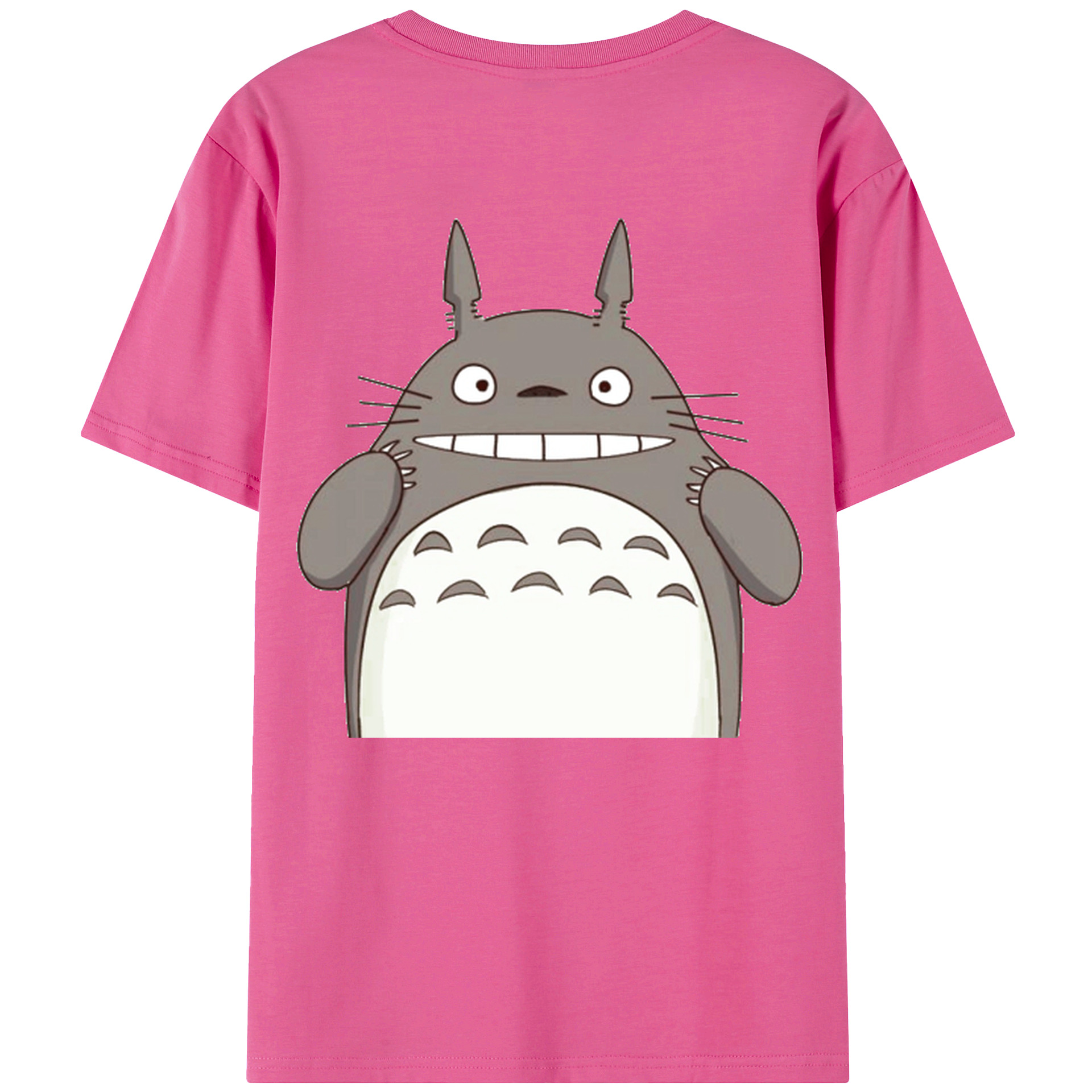 （画像用） となりのトトロ 草壁メイ 草壁サツキ My Neighbor Totoro Satsuki Kusakabe Mei Kusakabe レディース半袖Tシャツ(バックプリント)