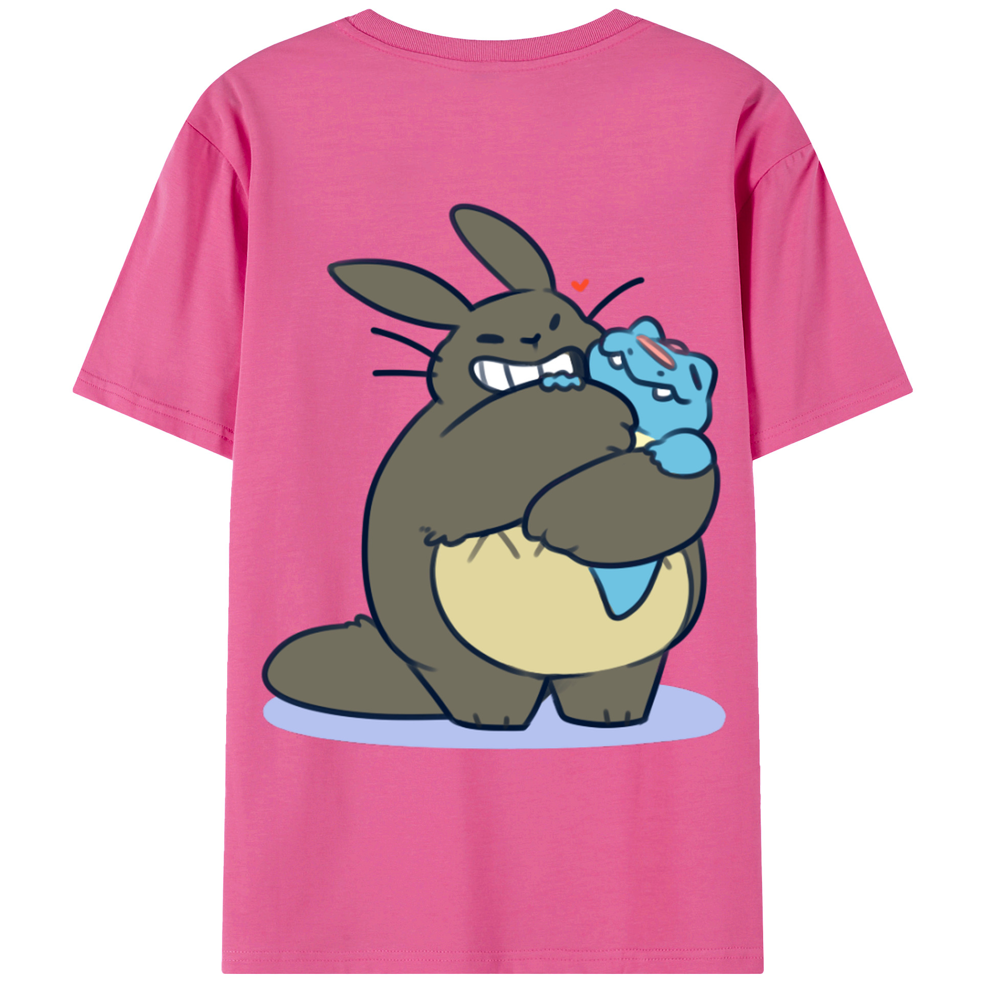 （画像用） となりのトトロ 草壁メイ 草壁サツキ My Neighbor Totoro Satsuki Kusakabe Mei Kusakabe レディース半袖Tシャツ(バックプリント)