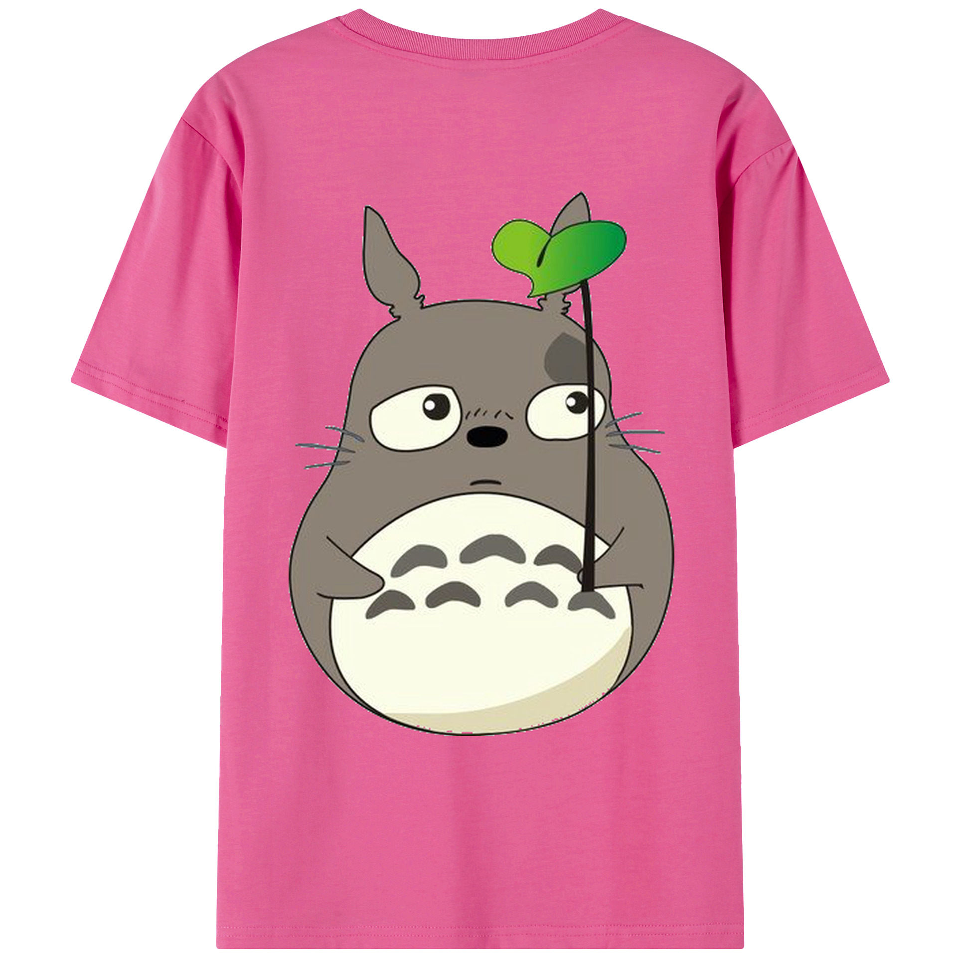 （画像用） となりのトトロ 草壁メイ 草壁サツキ My Neighbor Totoro Satsuki Kusakabe Mei Kusakabe レディース半袖Tシャツ(バックプリント)