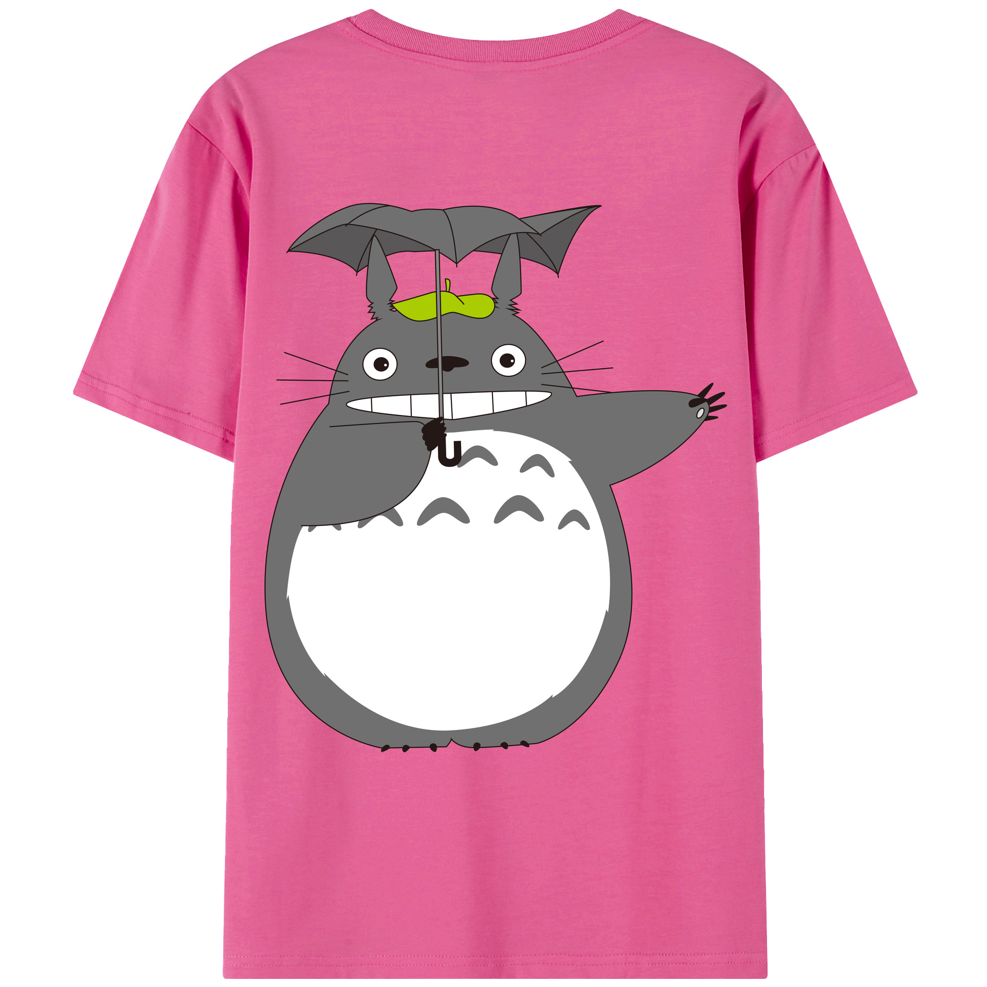 （画像用） となりのトトロ 草壁メイ 草壁サツキ My Neighbor Totoro Satsuki Kusakabe Mei Kusakabe レディース半袖Tシャツ(バックプリント)