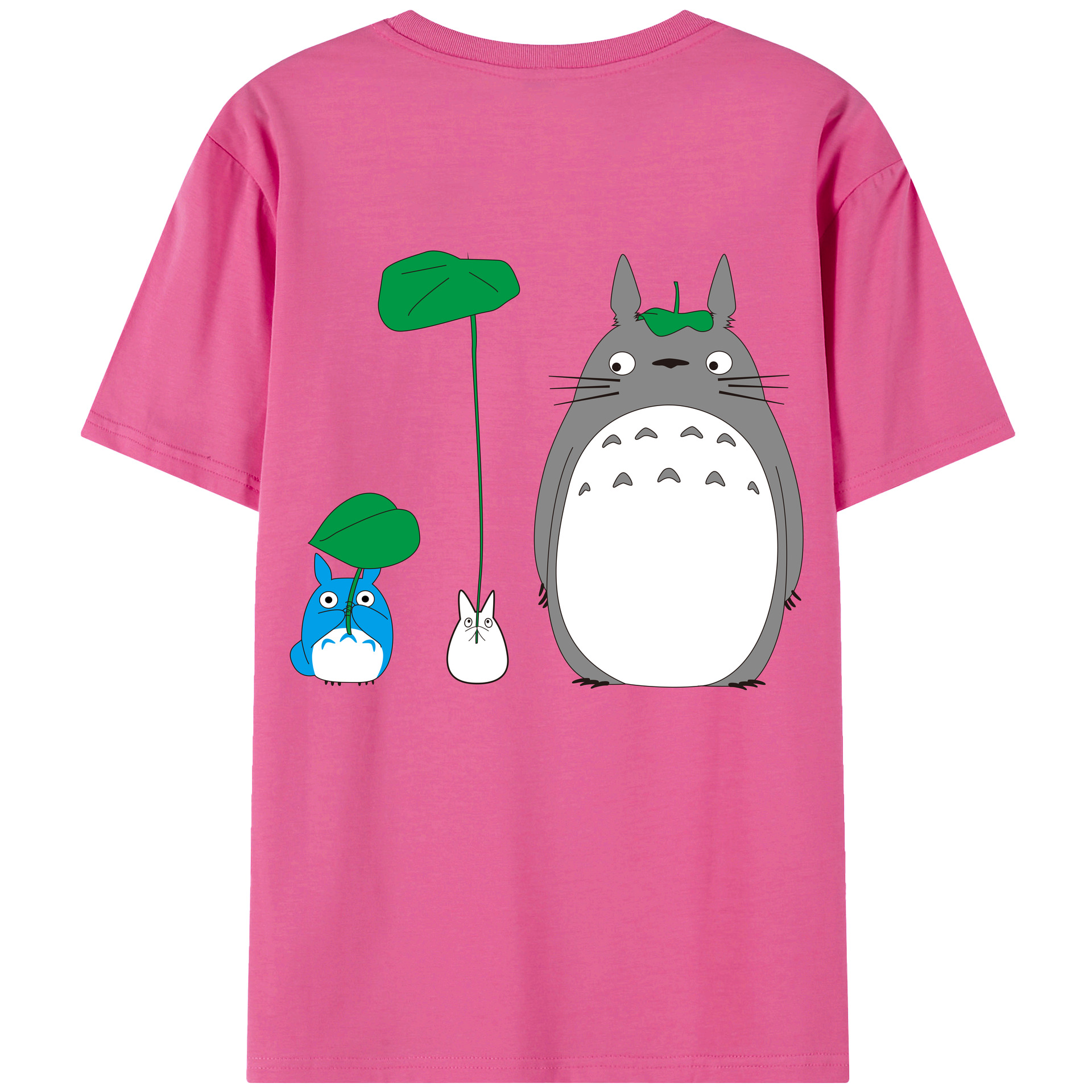 （画像用） となりのトトロ 草壁メイ 草壁サツキ My Neighbor Totoro Satsuki Kusakabe Mei Kusakabe レディース半袖Tシャツ(バックプリント)