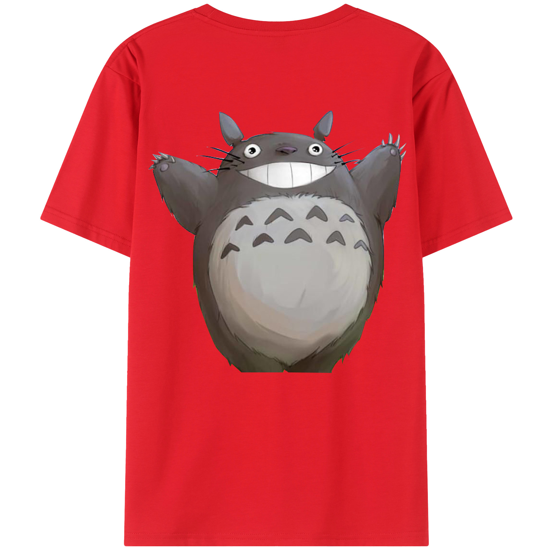 （画像用） となりのトトロ 草壁メイ 草壁サツキ My Neighbor Totoro Satsuki Kusakabe Mei Kusakabe レディース半袖Tシャツ(バックプリント)