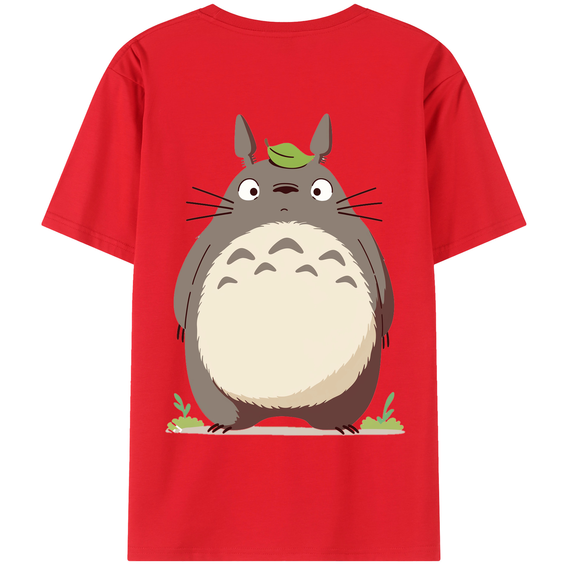 （画像用） となりのトトロ 草壁メイ 草壁サツキ My Neighbor Totoro Satsuki Kusakabe Mei Kusakabe レディース半袖Tシャツ(バックプリント)