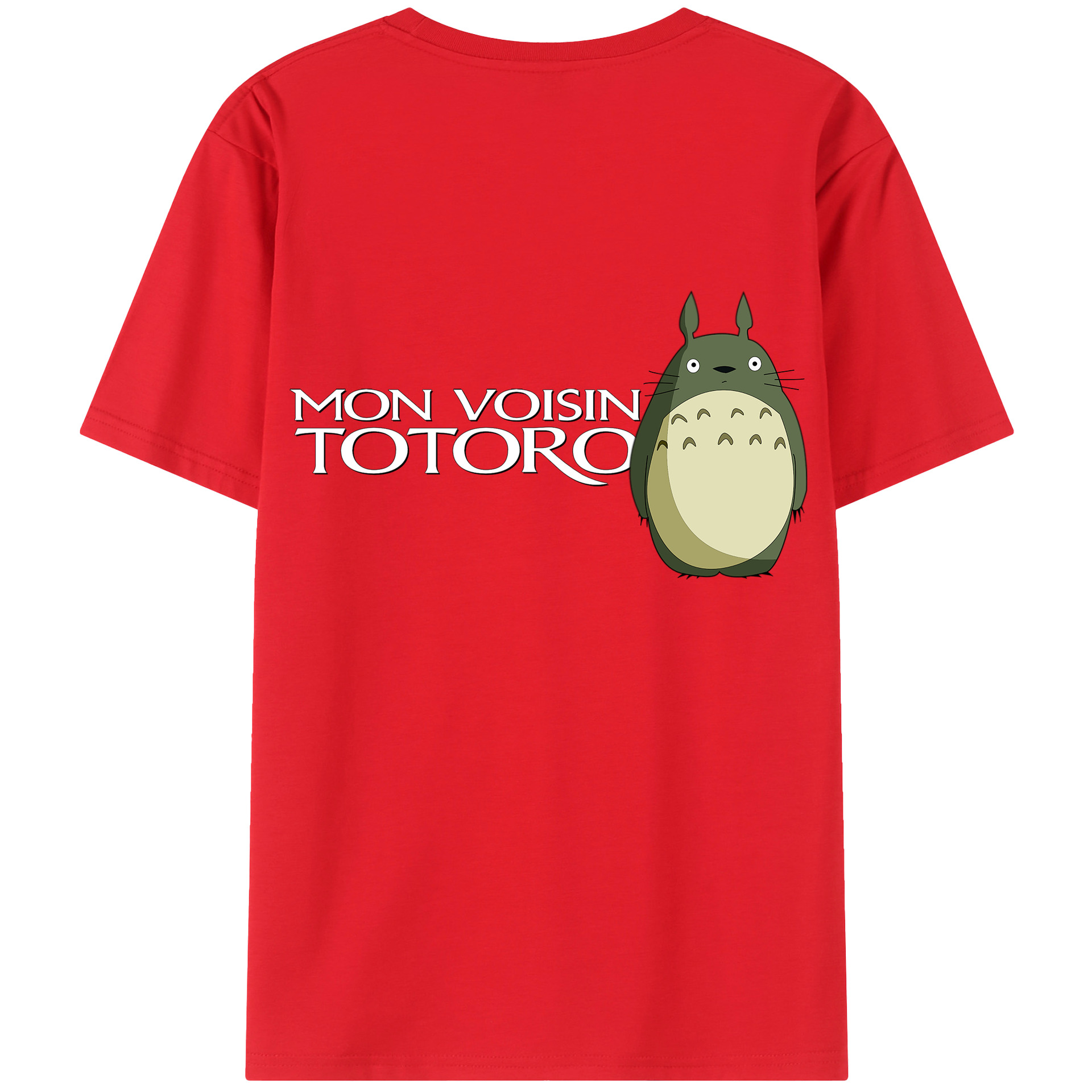 （画像用） となりのトトロ 草壁メイ 草壁サツキ My Neighbor Totoro Satsuki Kusakabe Mei Kusakabe レディース半袖Tシャツ(バックプリント)