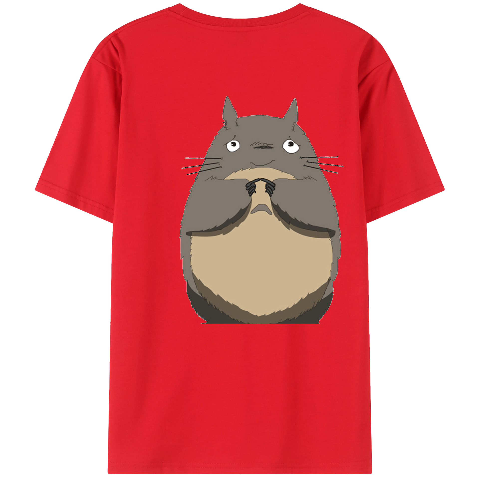 （画像用） となりのトトロ 草壁メイ 草壁サツキ My Neighbor Totoro Satsuki Kusakabe Mei Kusakabe レディース半袖Tシャツ(バックプリント)
