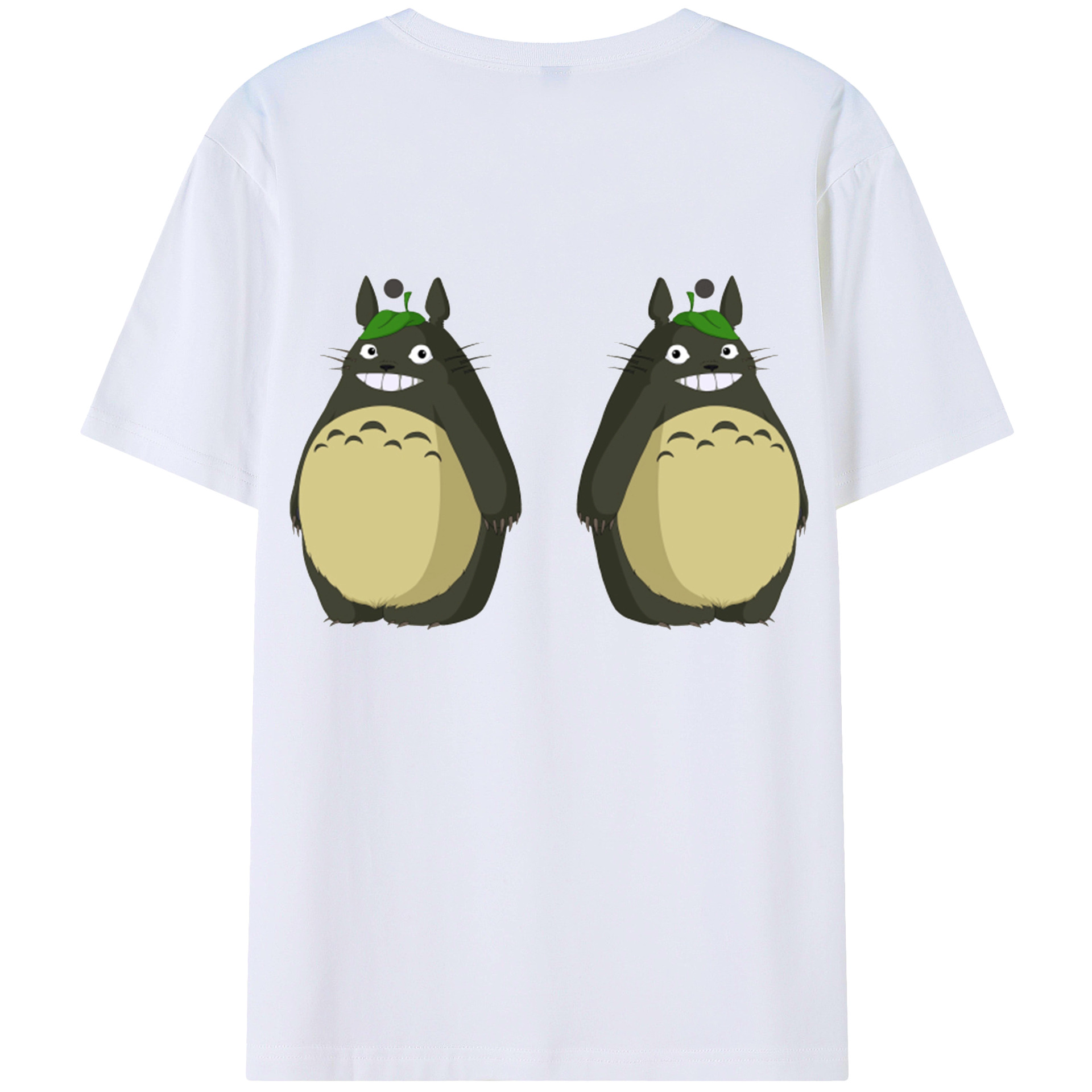 （画像用） となりのトトロ 草壁メイ 草壁サツキ My Neighbor Totoro Satsuki Kusakabe Mei Kusakabe レディース半袖Tシャツ(バックプリント)