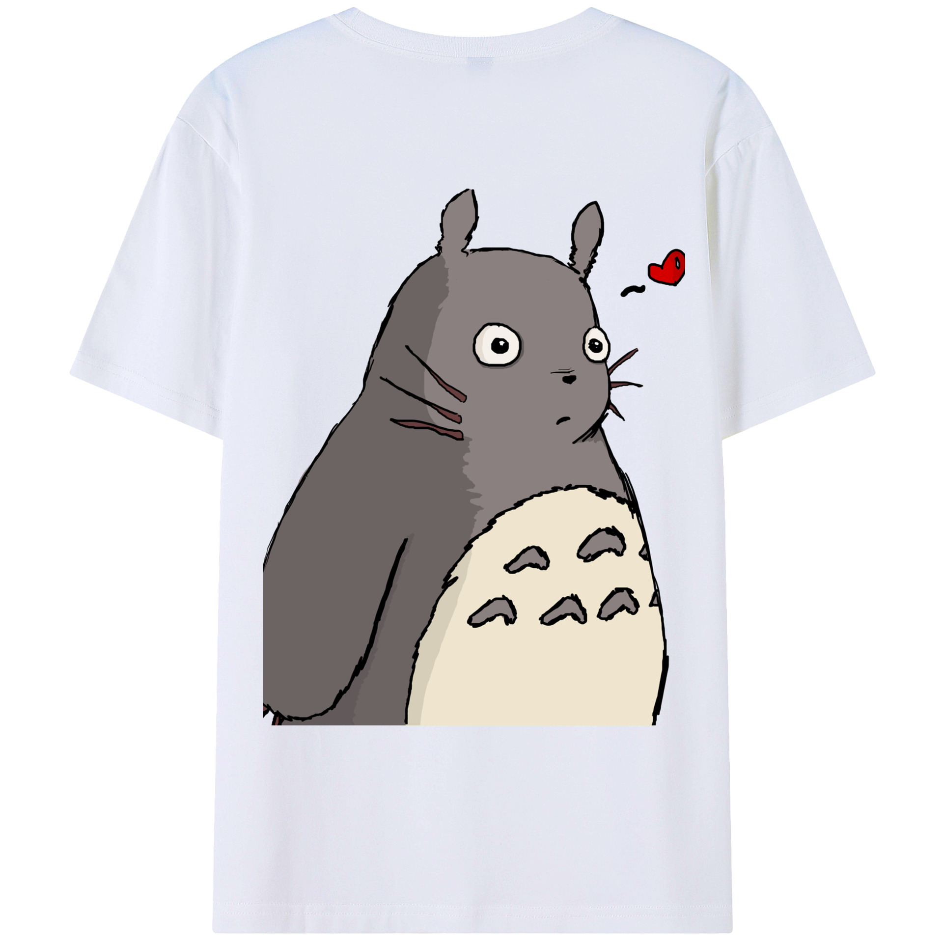 （画像用） となりのトトロ 草壁メイ 草壁サツキ My Neighbor Totoro Satsuki Kusakabe Mei Kusakabe レディース半袖Tシャツ(バックプリント)
