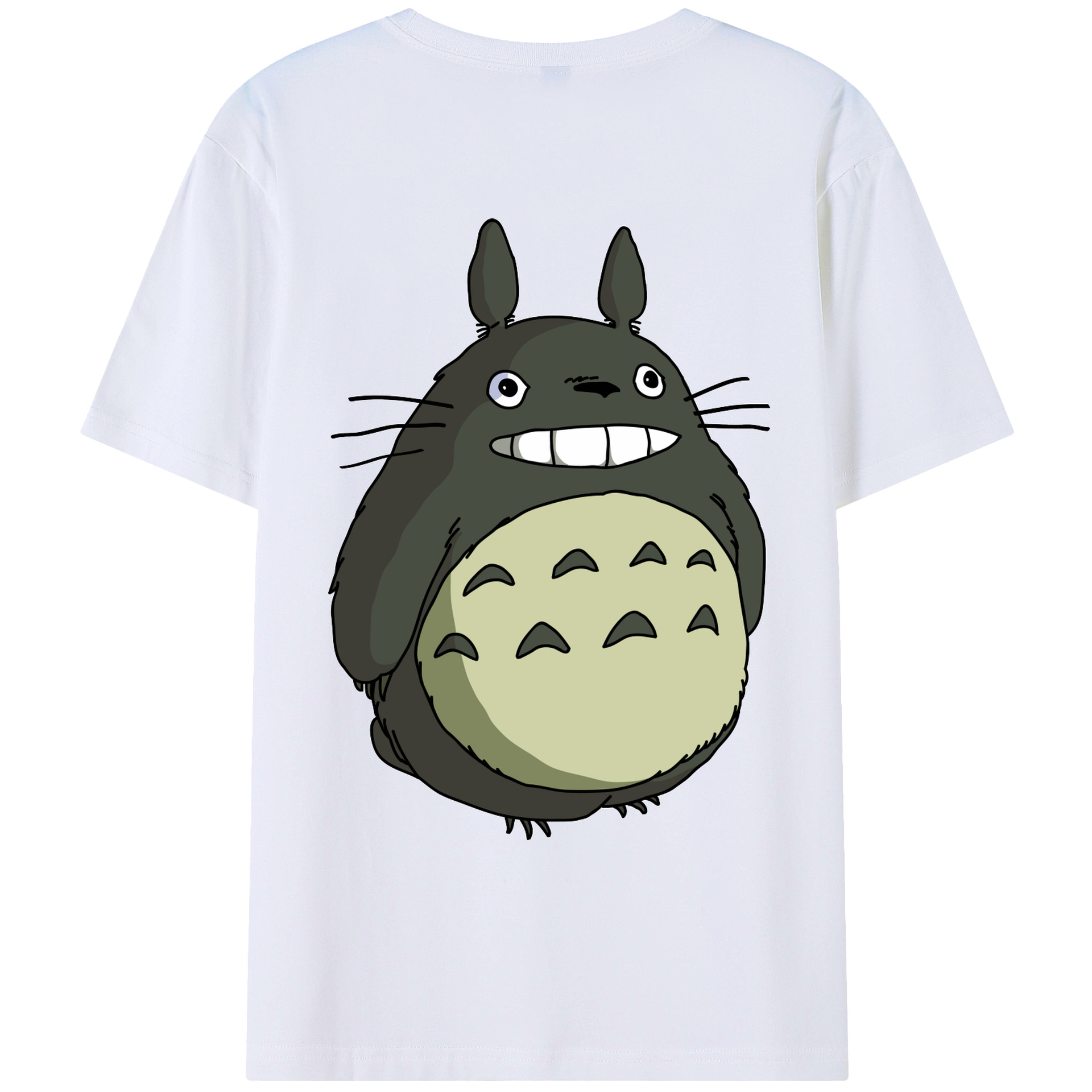 （画像用） となりのトトロ 草壁メイ 草壁サツキ My Neighbor Totoro Satsuki Kusakabe Mei Kusakabe レディース半袖Tシャツ(バックプリント)