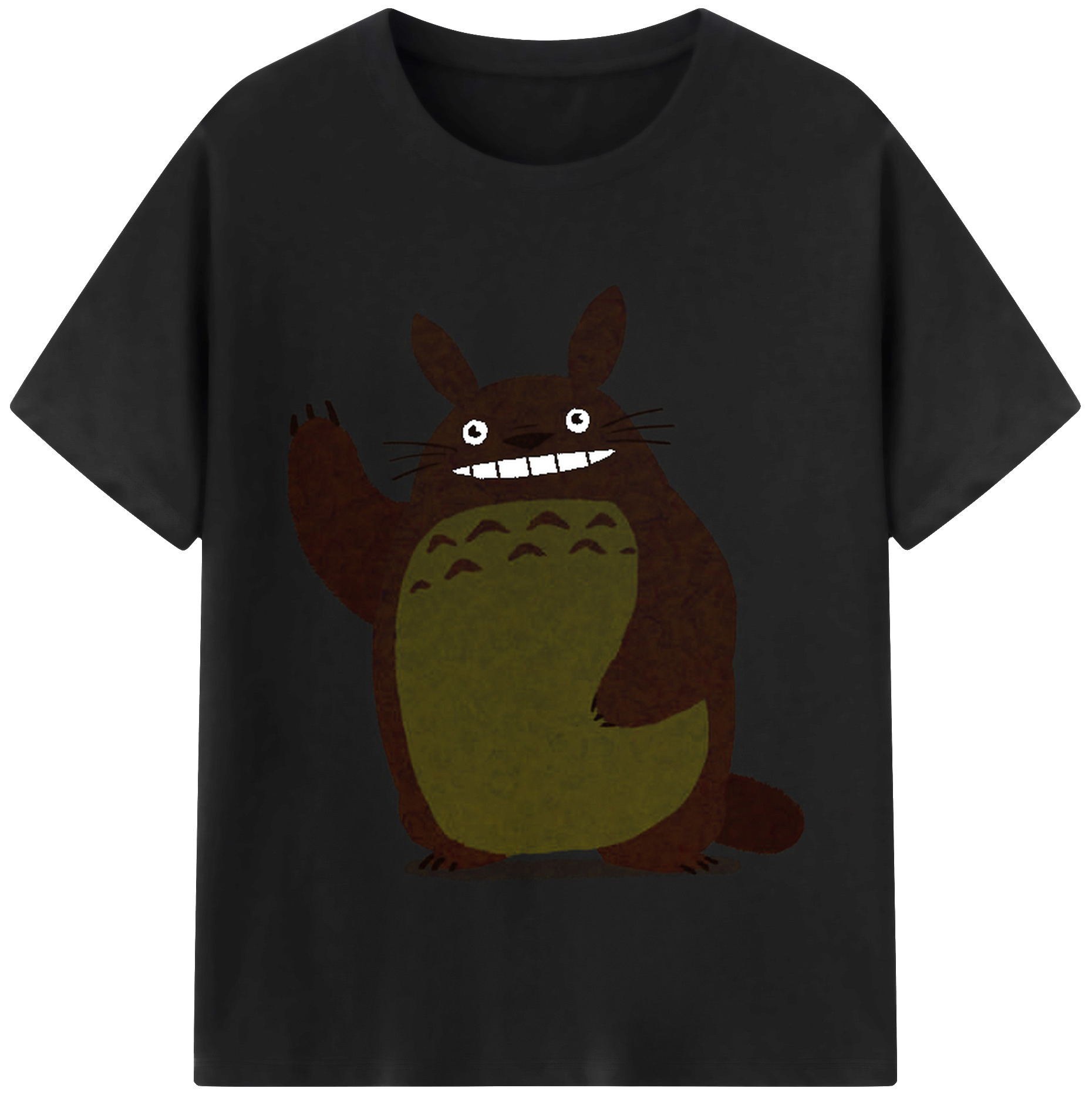 （画像用） となりのトトロ 草壁メイ 草壁サツキ My Neighbor Totoro Satsuki Kusakabe Mei Kusakabe レディースカジュアルプリントTシャツ（綿100％）