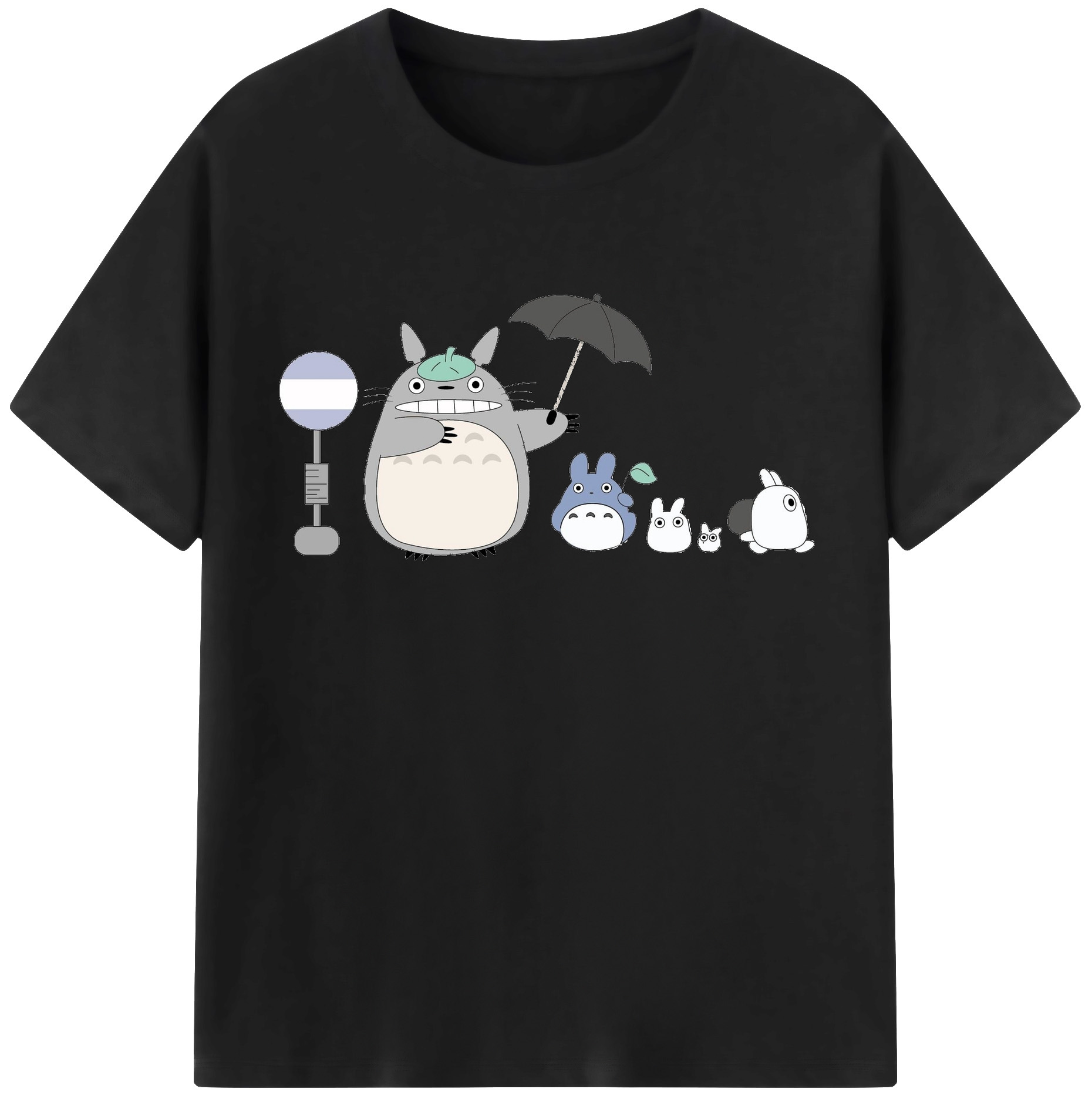 （画像用） となりのトトロ 草壁メイ 草壁サツキ My Neighbor Totoro Satsuki Kusakabe Mei Kusakabe レディースカジュアルプリントTシャツ（綿100％）