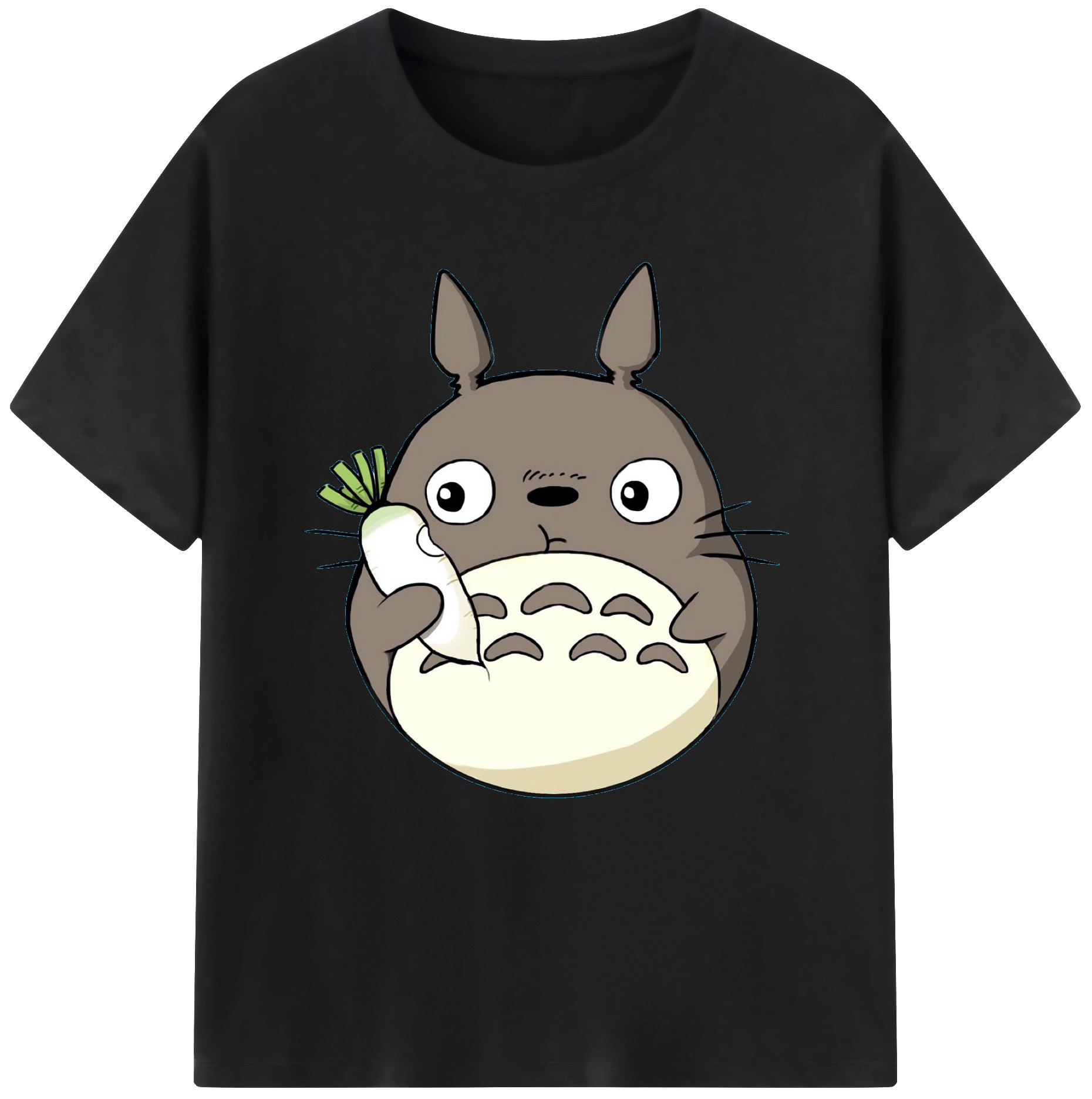 （画像用） となりのトトロ 草壁メイ 草壁サツキ My Neighbor Totoro Satsuki Kusakabe Mei Kusakabe レディースカジュアルプリントTシャツ（綿100％）