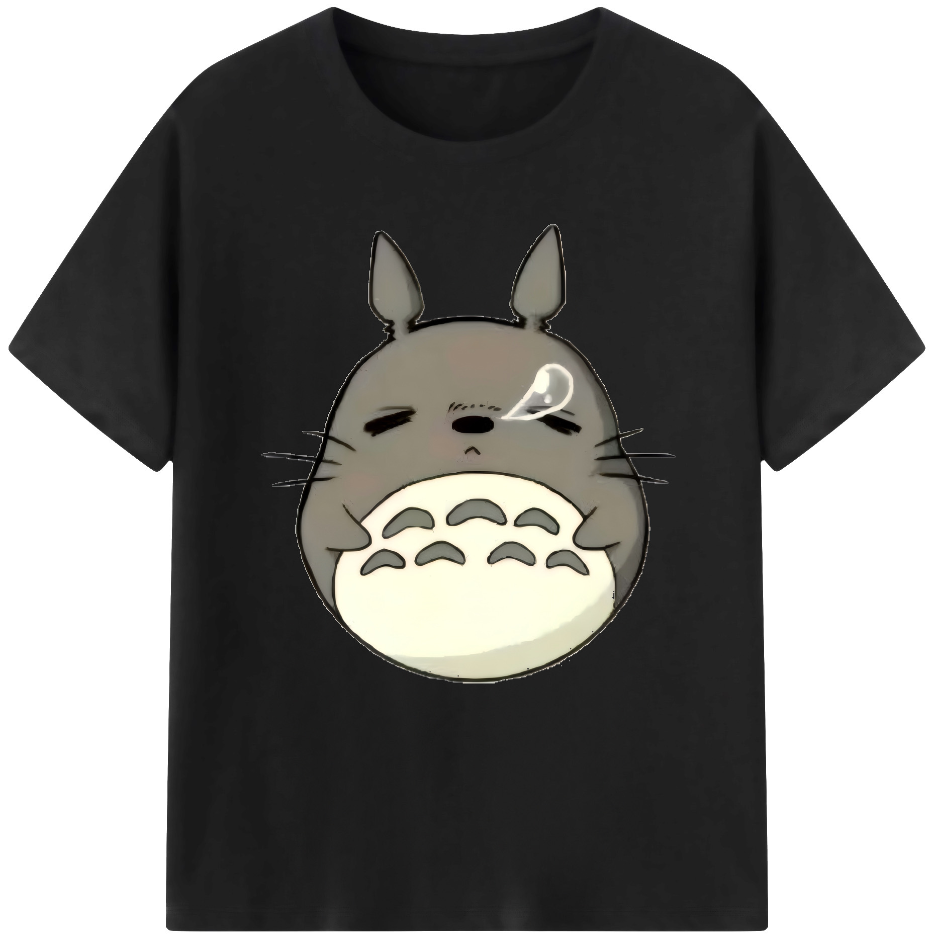 （画像用） となりのトトロ 草壁メイ 草壁サツキ My Neighbor Totoro Satsuki Kusakabe Mei Kusakabe レディースカジュアルプリントTシャツ（綿100％）