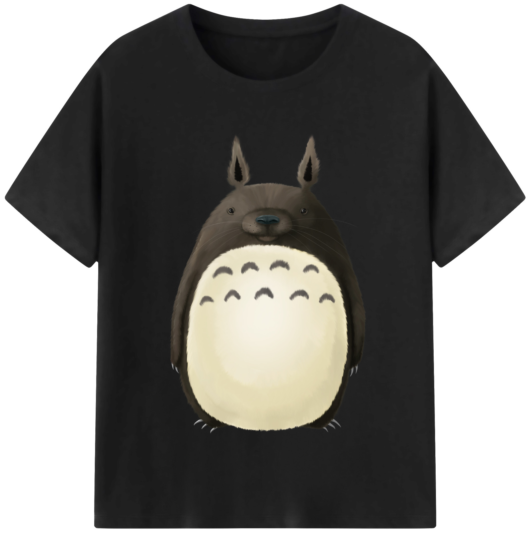（画像用） となりのトトロ 草壁メイ 草壁サツキ My Neighbor Totoro Satsuki Kusakabe Mei Kusakabe レディースカジュアルプリントTシャツ（綿100％）