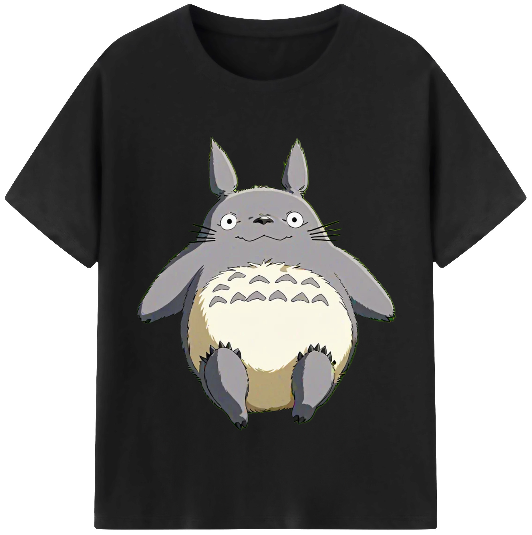 （画像用） となりのトトロ 草壁メイ 草壁サツキ My Neighbor Totoro Satsuki Kusakabe Mei Kusakabe レディースカジュアルプリントTシャツ（綿100％）