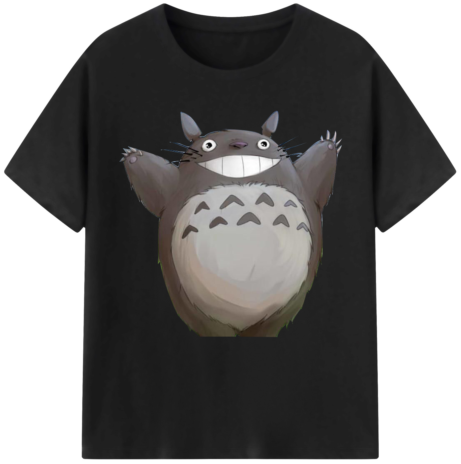 （画像用） となりのトトロ 草壁メイ 草壁サツキ My Neighbor Totoro Satsuki Kusakabe Mei Kusakabe レディースカジュアルプリントTシャツ（綿100％）