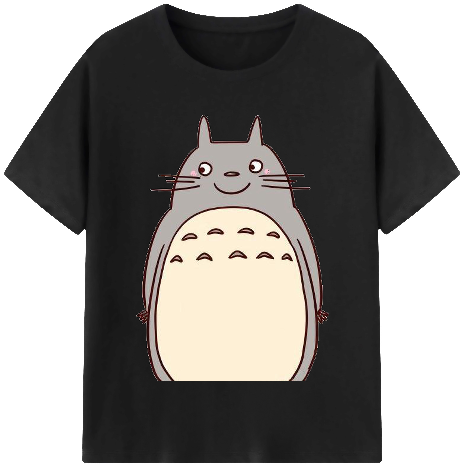（画像用） となりのトトロ 草壁メイ 草壁サツキ My Neighbor Totoro Satsuki Kusakabe Mei Kusakabe レディースカジュアルプリントTシャツ（綿100％）