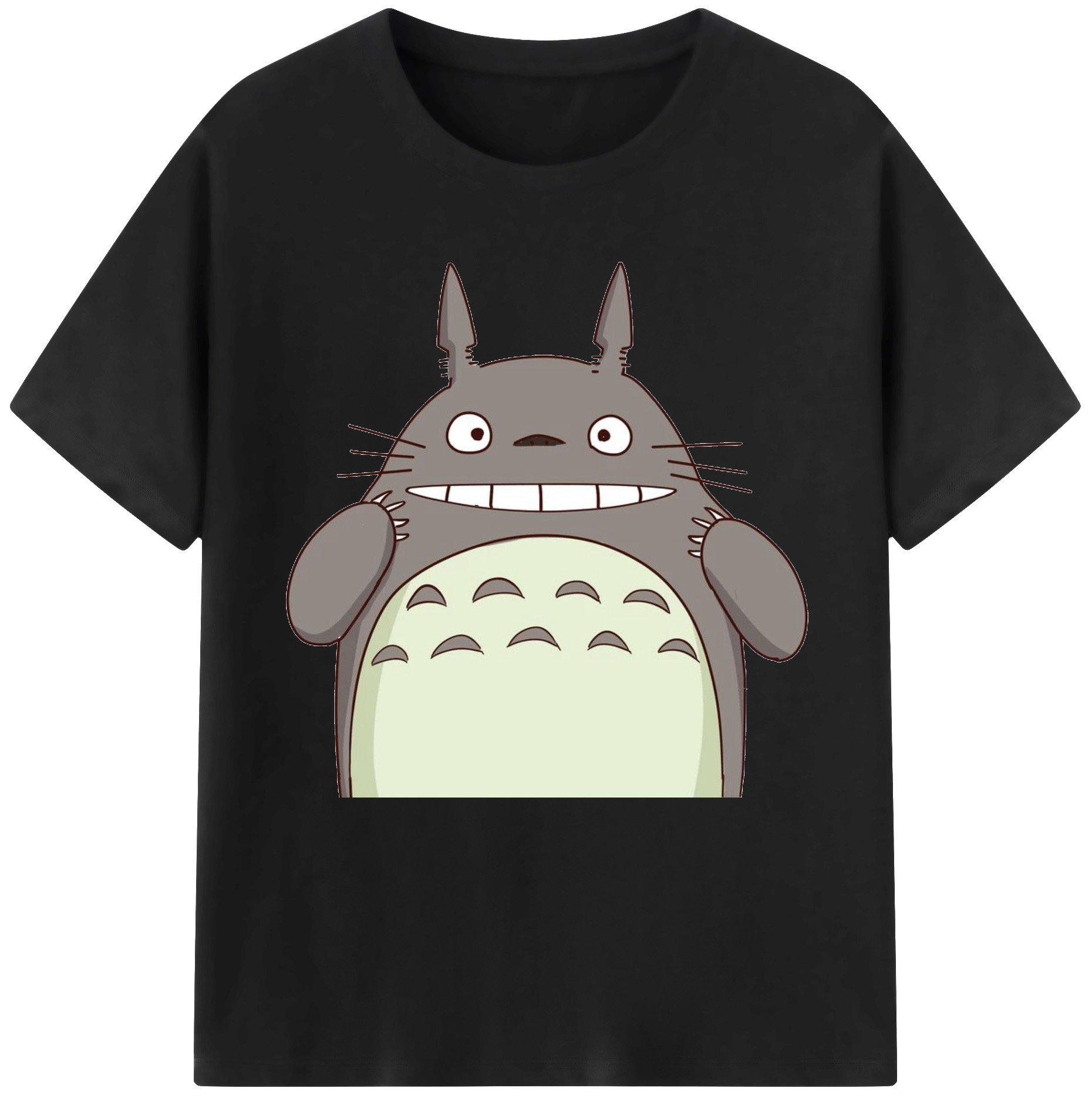 （画像用） となりのトトロ 草壁メイ 草壁サツキ My Neighbor Totoro Satsuki Kusakabe Mei Kusakabe レディースカジュアルプリントTシャツ（綿100％）