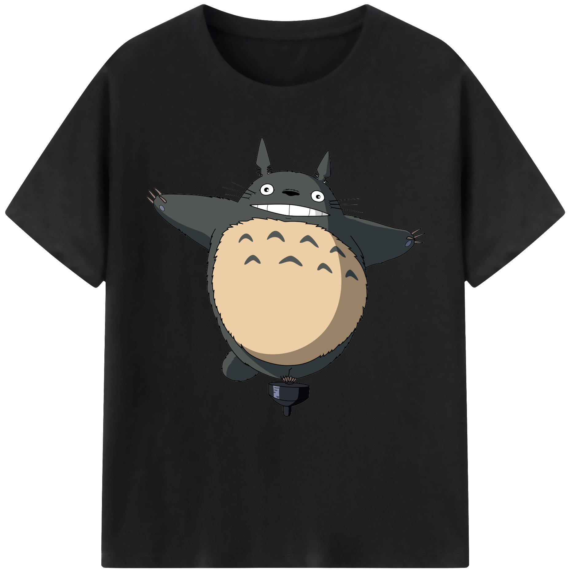 （画像用） となりのトトロ 草壁メイ 草壁サツキ My Neighbor Totoro Satsuki Kusakabe Mei Kusakabe レディースカジュアルプリントTシャツ（綿100％）