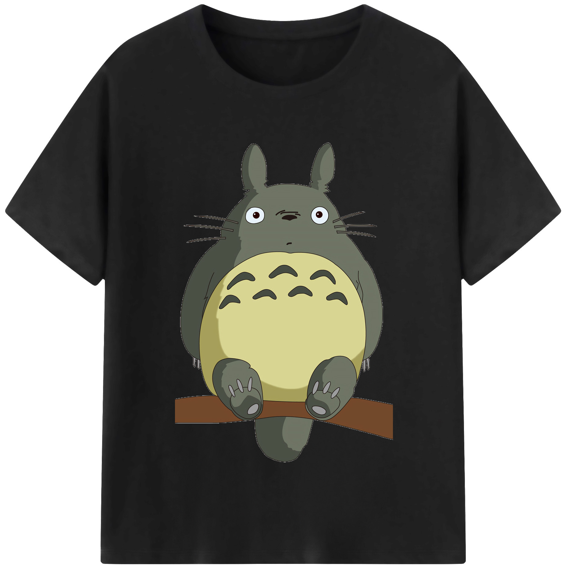 （画像用） となりのトトロ 草壁メイ 草壁サツキ My Neighbor Totoro Satsuki Kusakabe Mei Kusakabe レディースカジュアルプリントTシャツ（綿100％）