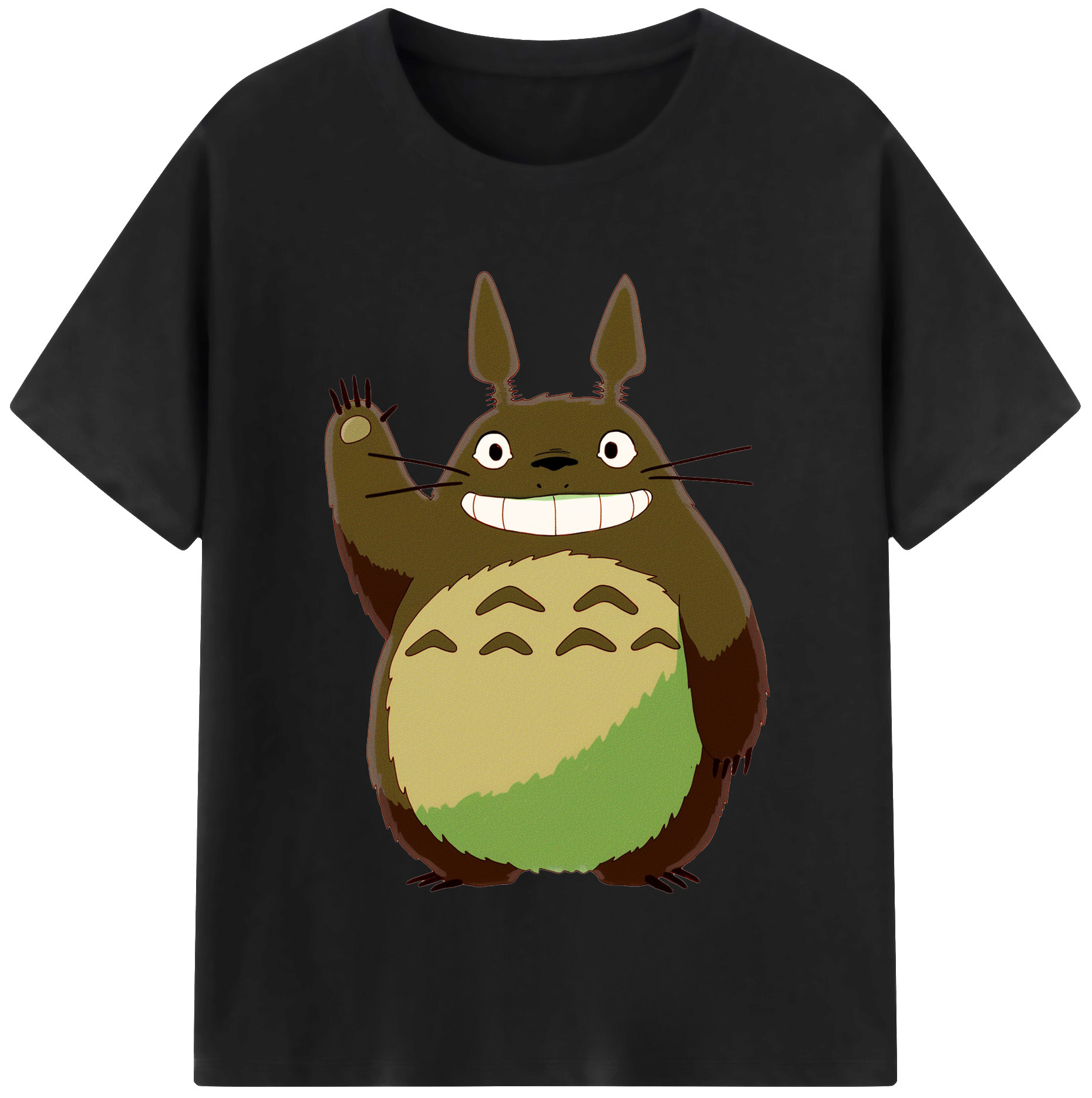 （画像用） となりのトトロ 草壁メイ 草壁サツキ My Neighbor Totoro Satsuki Kusakabe Mei Kusakabe レディースカジュアルプリントTシャツ（綿100％）