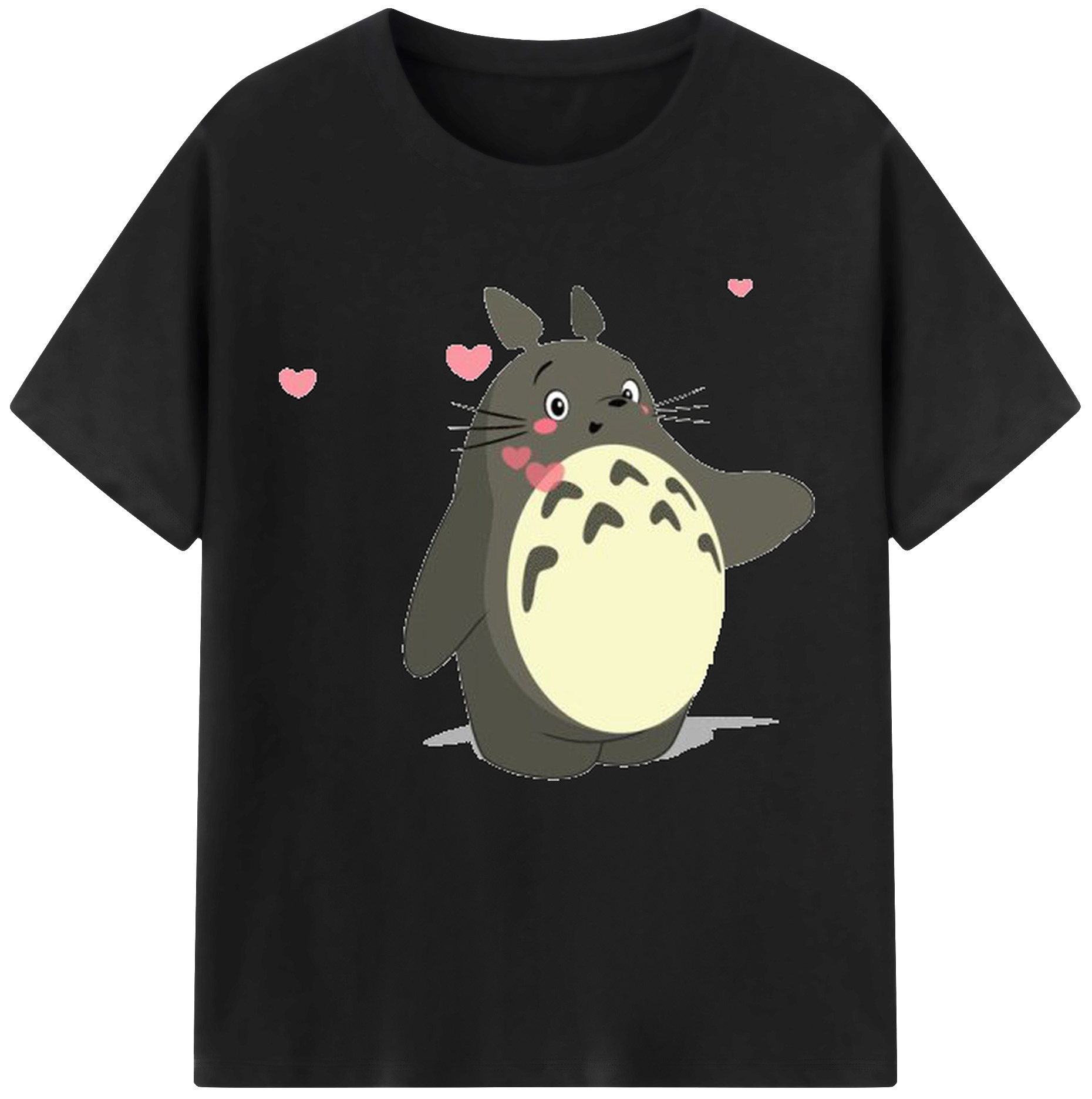 （画像用） となりのトトロ 草壁メイ 草壁サツキ My Neighbor Totoro Satsuki Kusakabe Mei Kusakabe レディースカジュアルプリントTシャツ（綿100％）