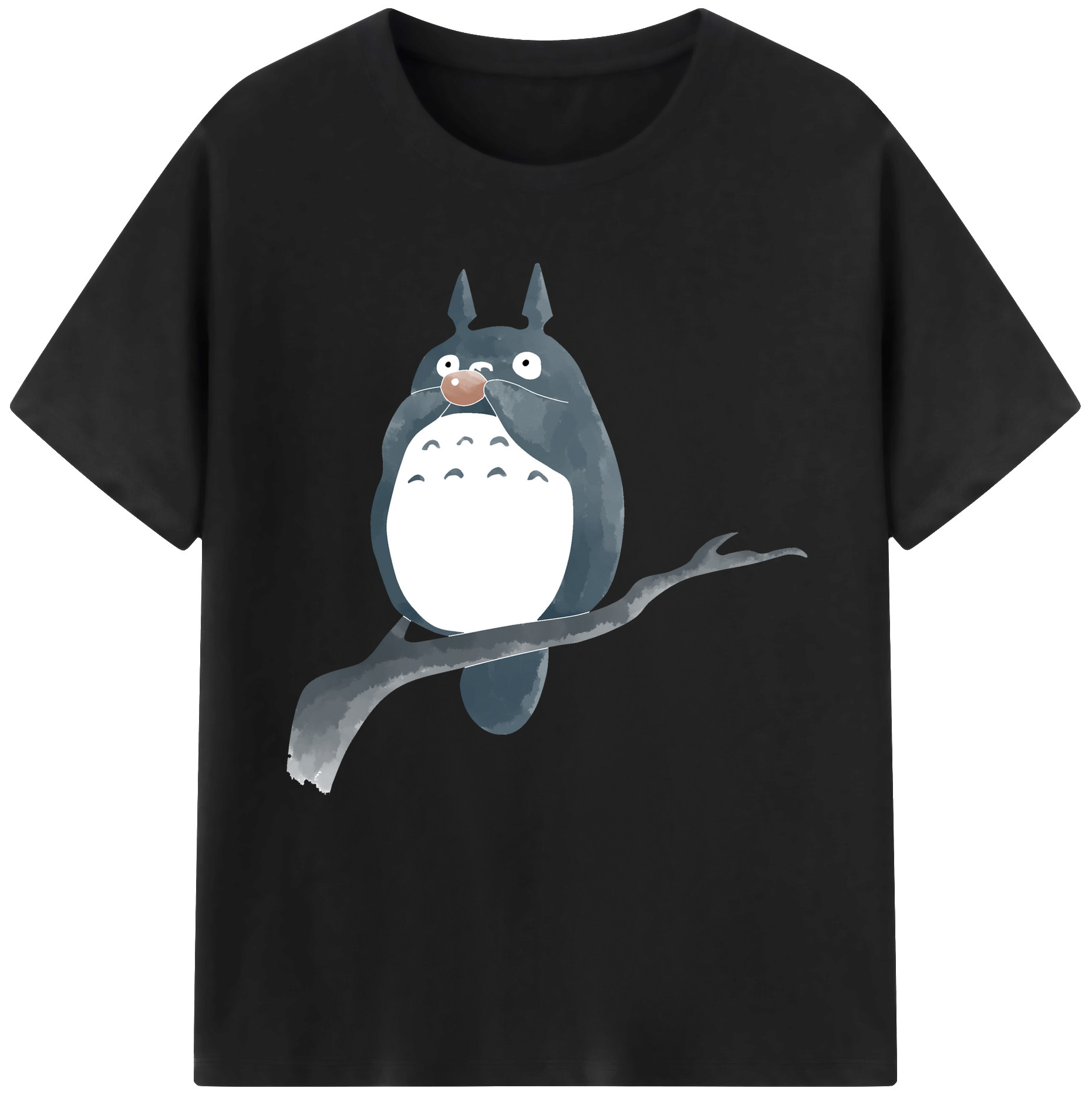 （画像用） となりのトトロ 草壁メイ 草壁サツキ My Neighbor Totoro Satsuki Kusakabe Mei Kusakabe レディースカジュアルプリントTシャツ（綿100％）