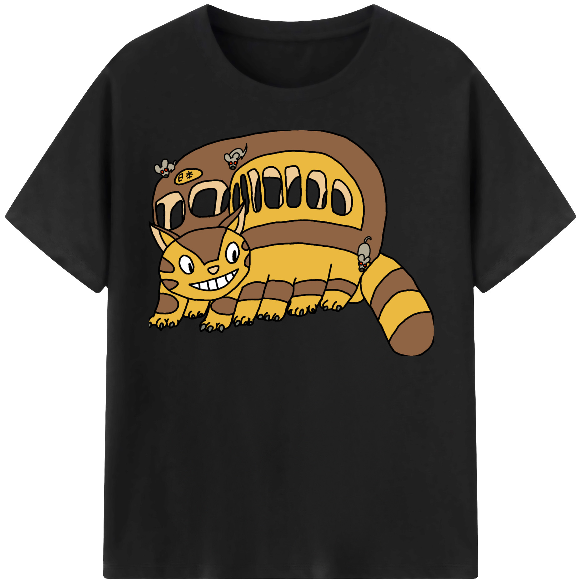 （画像用） となりのトトロ 草壁メイ 草壁サツキ My Neighbor Totoro Satsuki Kusakabe Mei Kusakabe レディースカジュアルプリントTシャツ（綿100％）