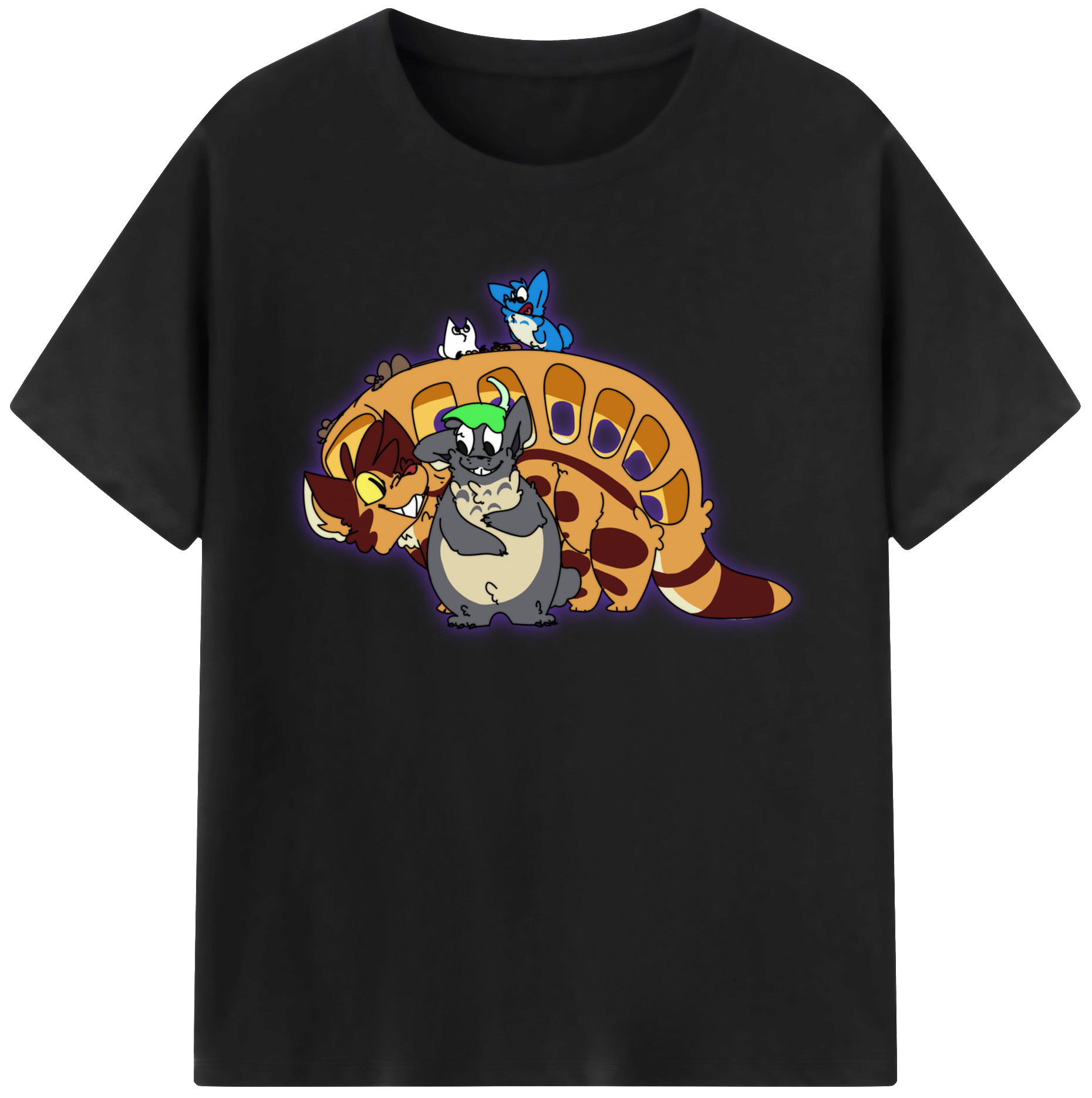 （画像用） となりのトトロ 草壁メイ 草壁サツキ My Neighbor Totoro Satsuki Kusakabe Mei Kusakabe レディースカジュアルプリントTシャツ（綿100％）
