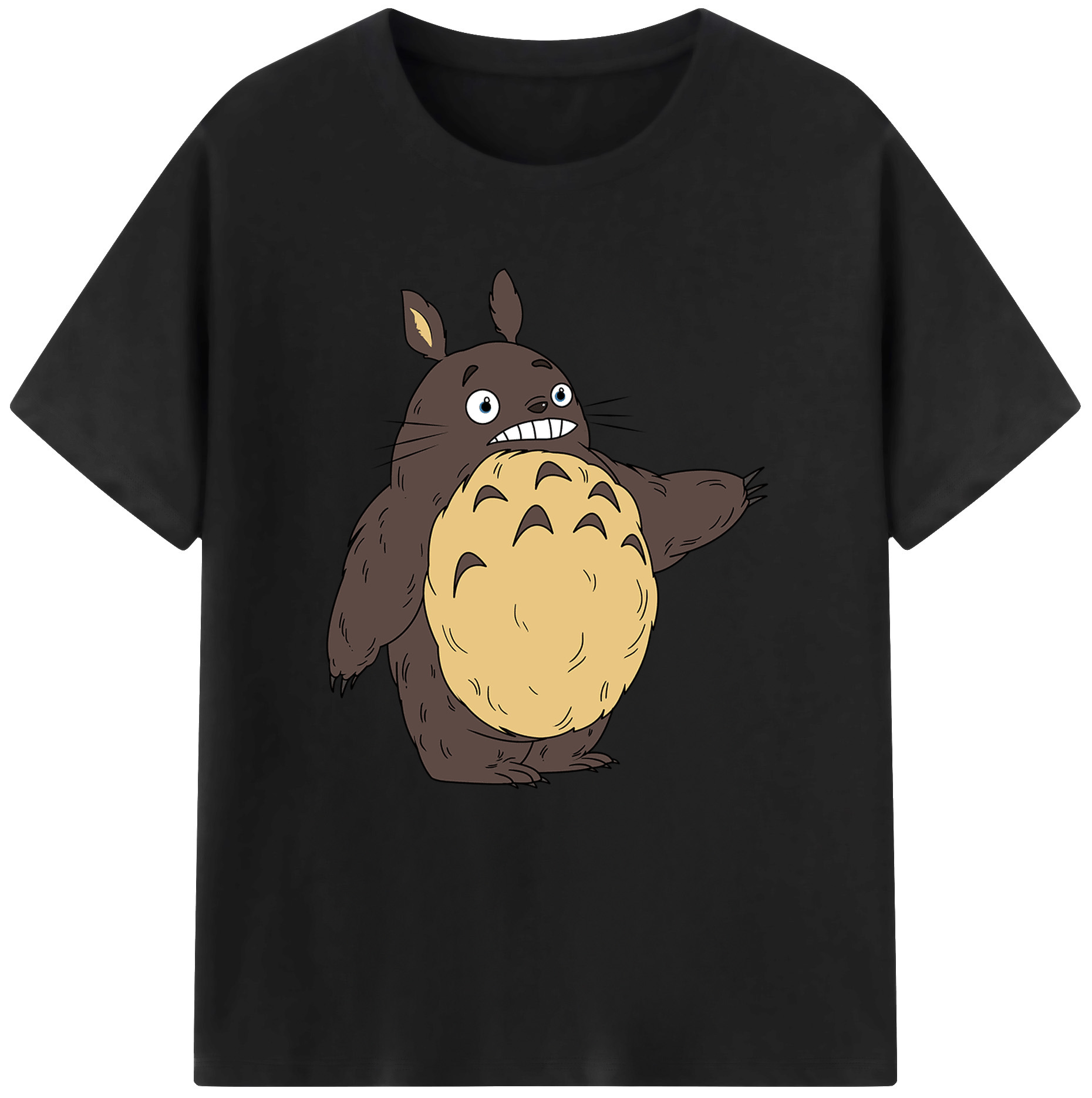 （画像用） となりのトトロ 草壁メイ 草壁サツキ My Neighbor Totoro Satsuki Kusakabe Mei Kusakabe レディースカジュアルプリントTシャツ（綿100％）