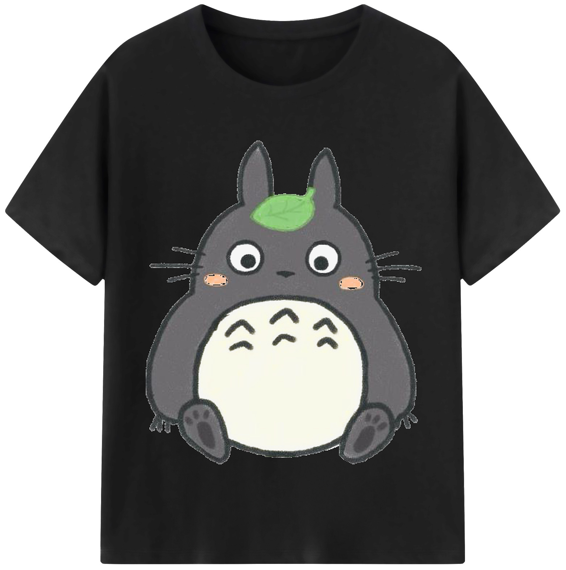 （画像用） となりのトトロ 草壁メイ 草壁サツキ My Neighbor Totoro Satsuki Kusakabe Mei Kusakabe レディースカジュアルプリントTシャツ（綿100％）