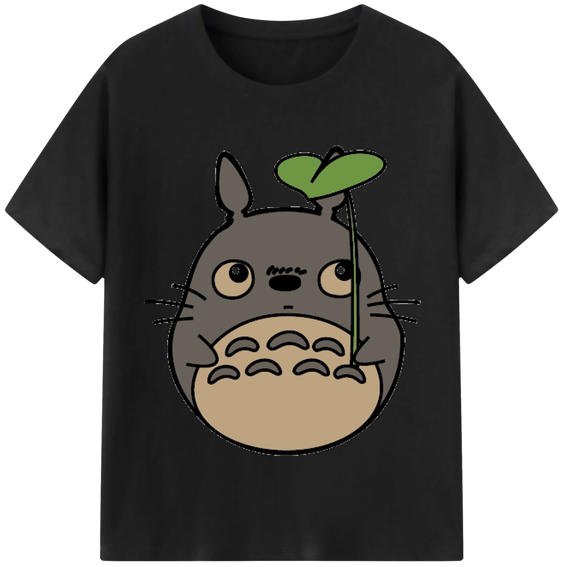 （画像用） となりのトトロ 草壁メイ 草壁サツキ My Neighbor Totoro Satsuki Kusakabe Mei Kusakabe レディースカジュアルプリントTシャツ（綿100％）