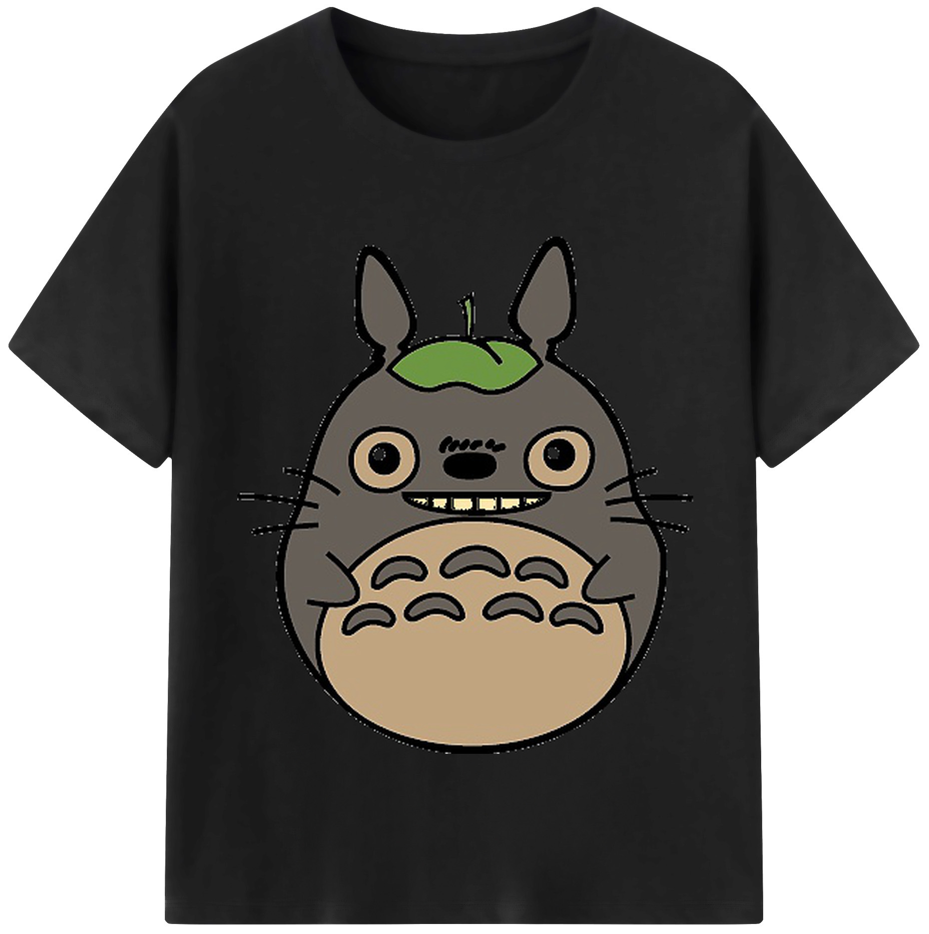 （画像用） となりのトトロ 草壁メイ 草壁サツキ My Neighbor Totoro Satsuki Kusakabe Mei Kusakabe レディースカジュアルプリントTシャツ（綿100％）