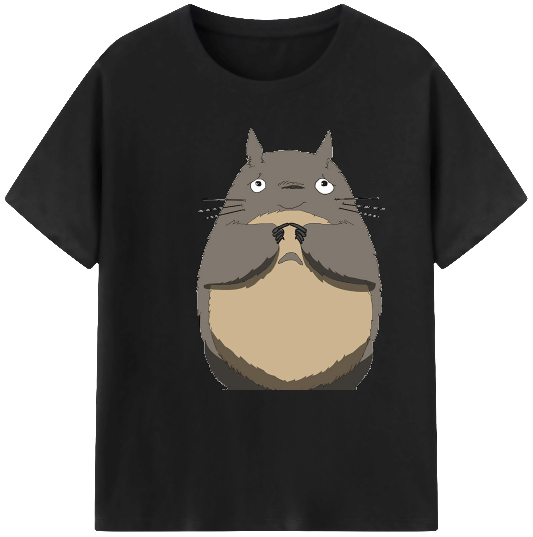 （画像用） となりのトトロ 草壁メイ 草壁サツキ My Neighbor Totoro Satsuki Kusakabe Mei Kusakabe レディースカジュアルプリントTシャツ（綿100％）